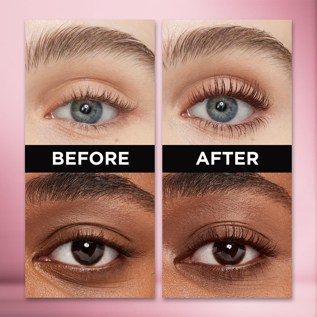 L'Oreal Paris Makeup Voluminous Lash Paradise Mascara, Voluptuous Volume, Intense Length, Feathery