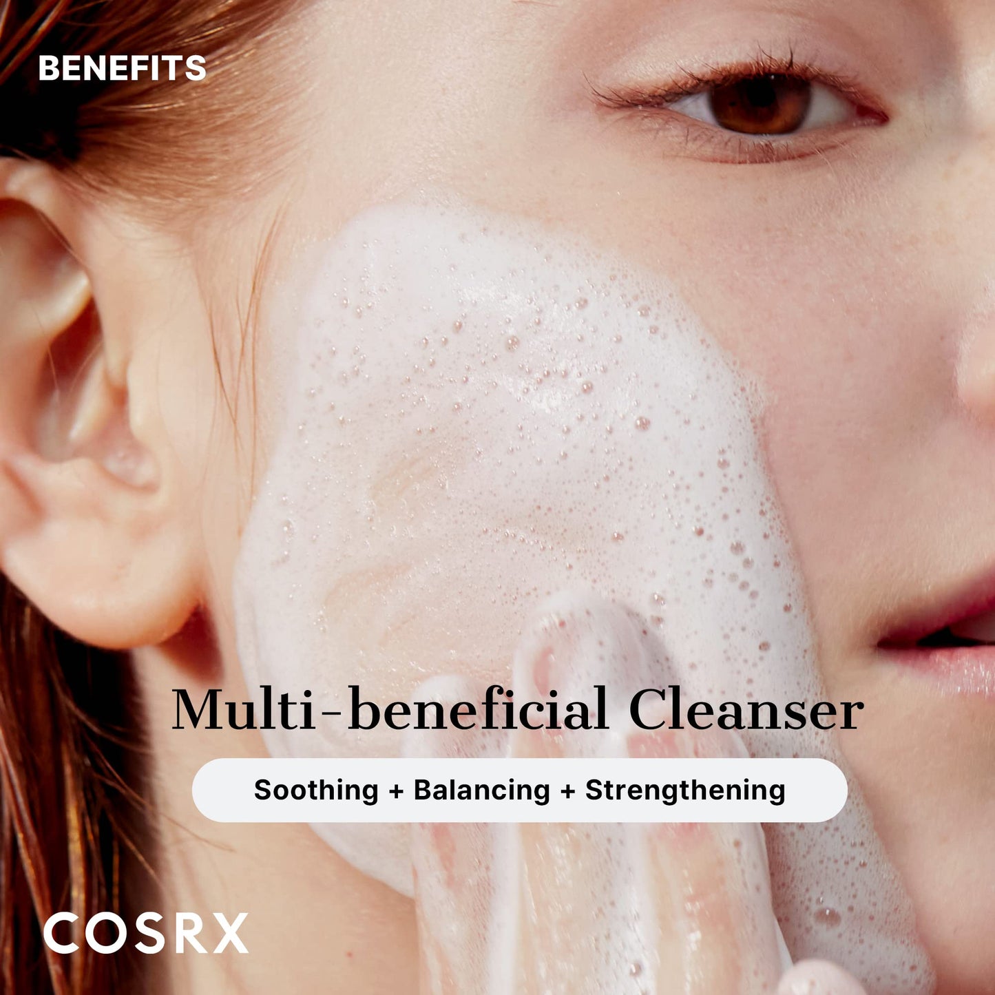 COSRX Pure Fit Cica Mild Cleanser for Sensitive Skin, 5.07 fl oz