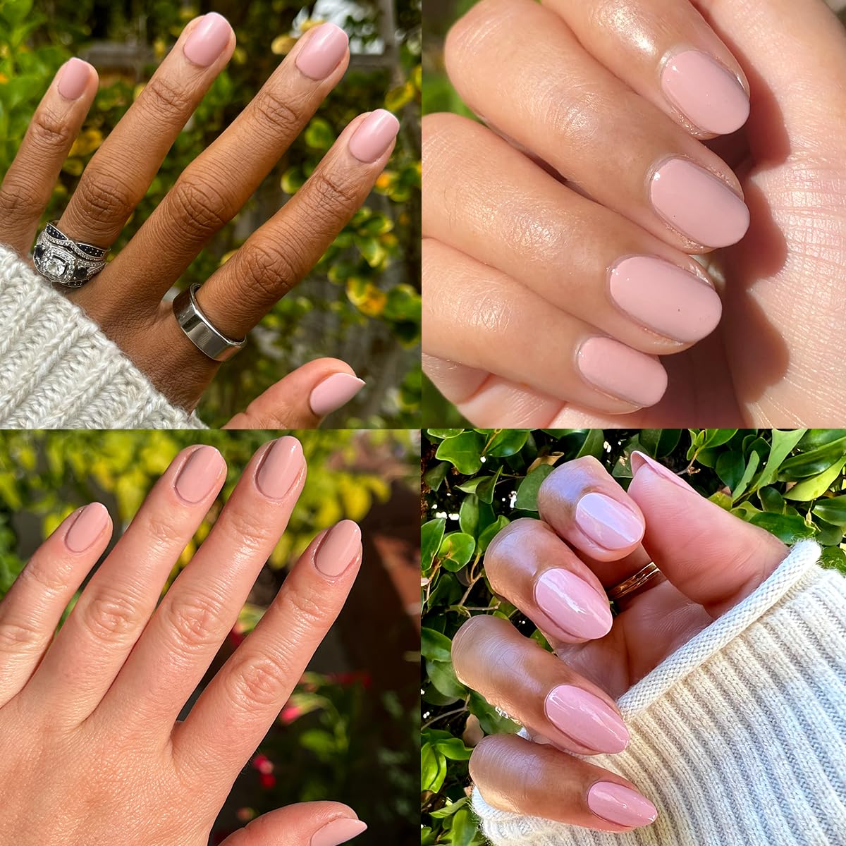 Olive & June Quick Dry Nail Polish | Instant, Fast-Drying, Smudgeproof Color | 15-free, Vegan, Cruelty-Free Formula | Lasts up to 5 Days | Salon-Quality Manicure Pedicure at Home | Poodle Pink Neutral