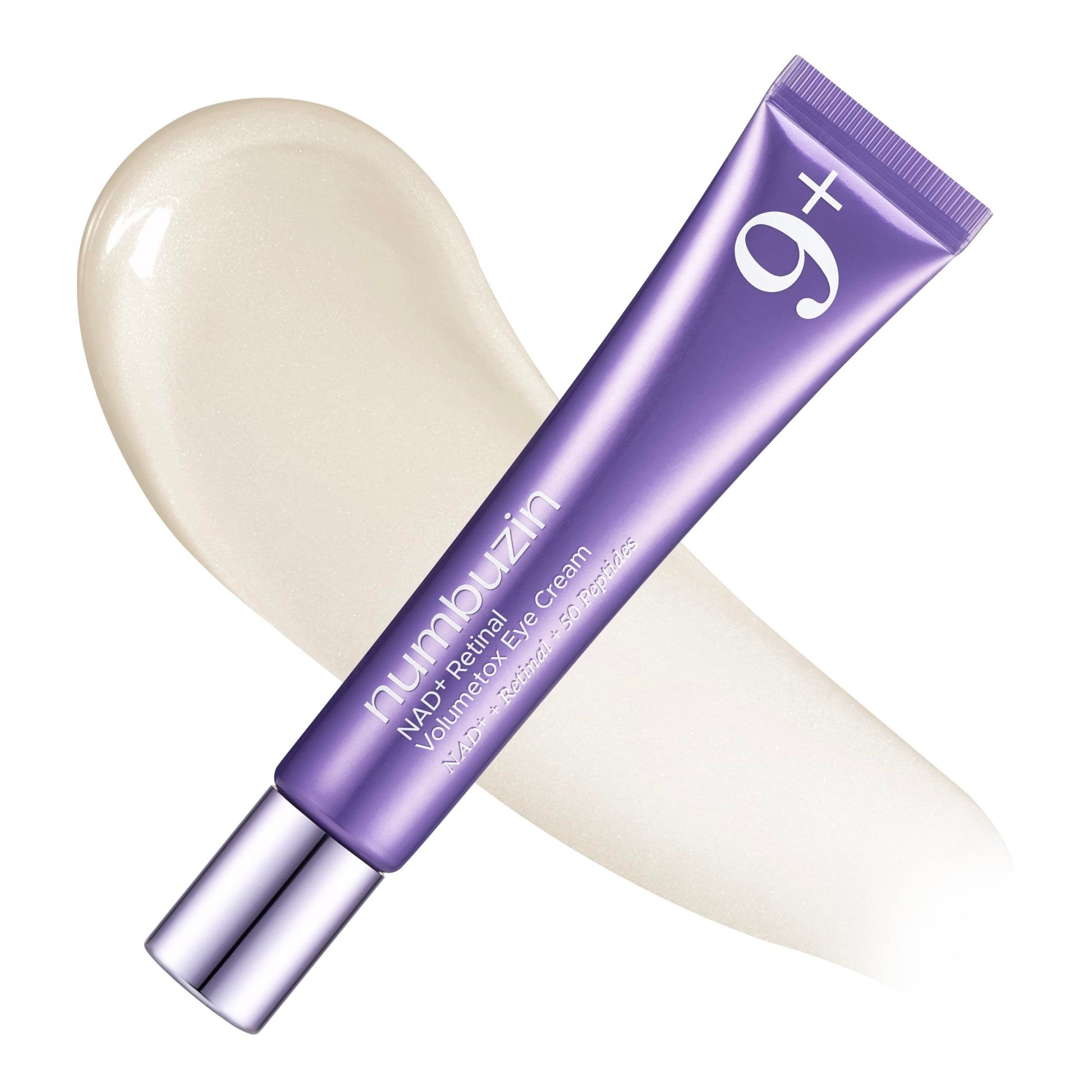 numbuzin No.9 NAD+ Retinal Eye Cream for Anti-Aging, Keratosis Pilaris, Strawberry Skin, Firmer