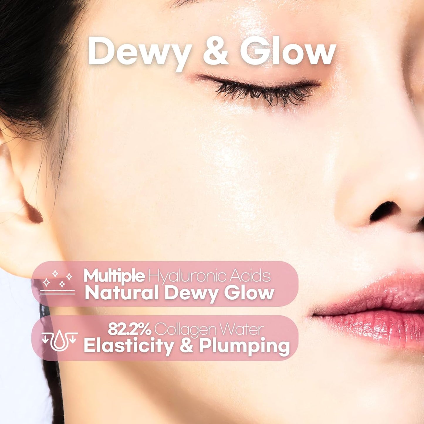 Intensive Soothing Collagen Jelly Mist, Deep Hydration, Elasticity, Moisturizer, Glow & Dewy, Face mist, Spray, Hyaluronic Acid, Lightweight Gentle for All Skin, Korean Skin Care 3.38 fl oz