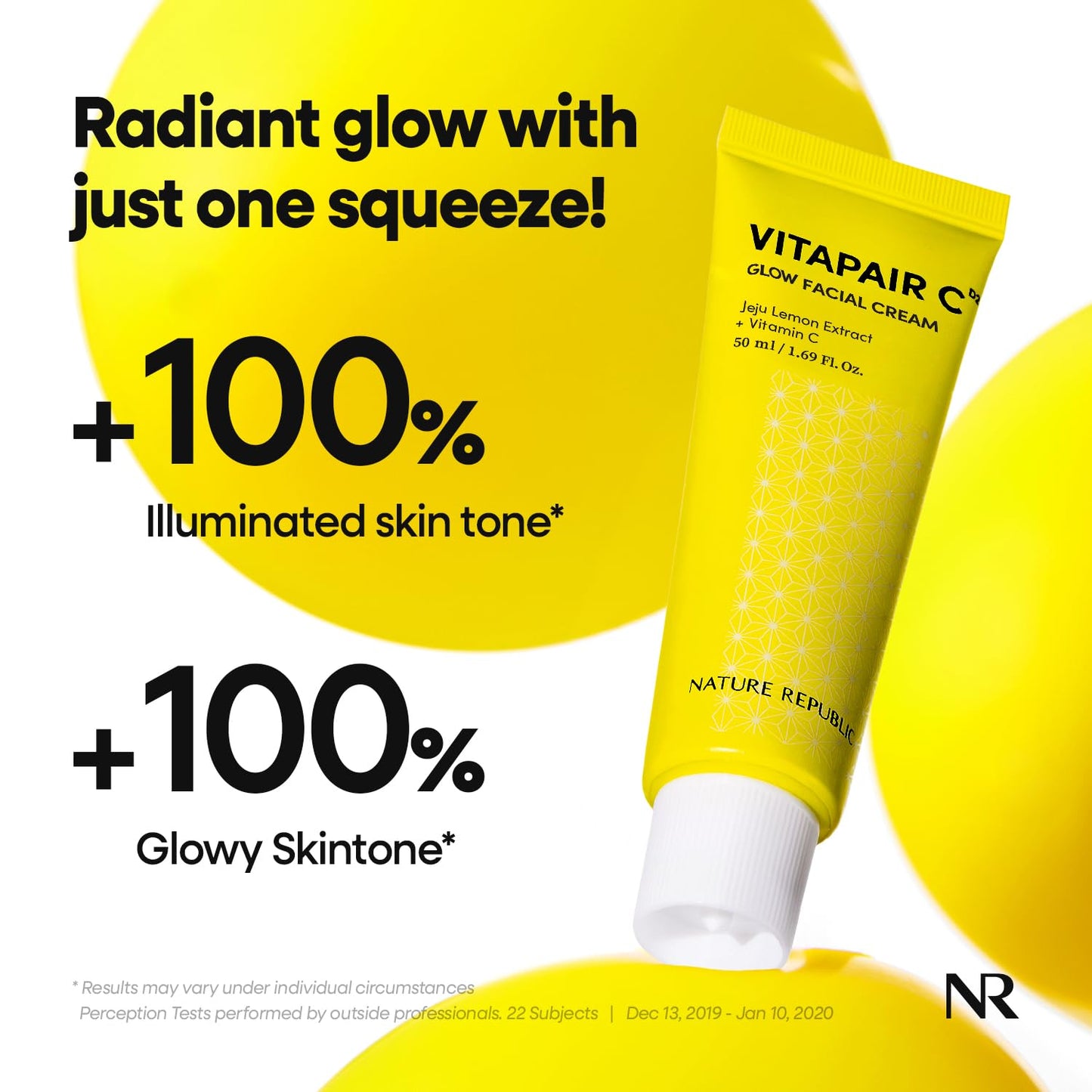 Nature Republic Vitapair C Glow Facial Cream | Vitamin Moisturizer for Radiance & Glow
