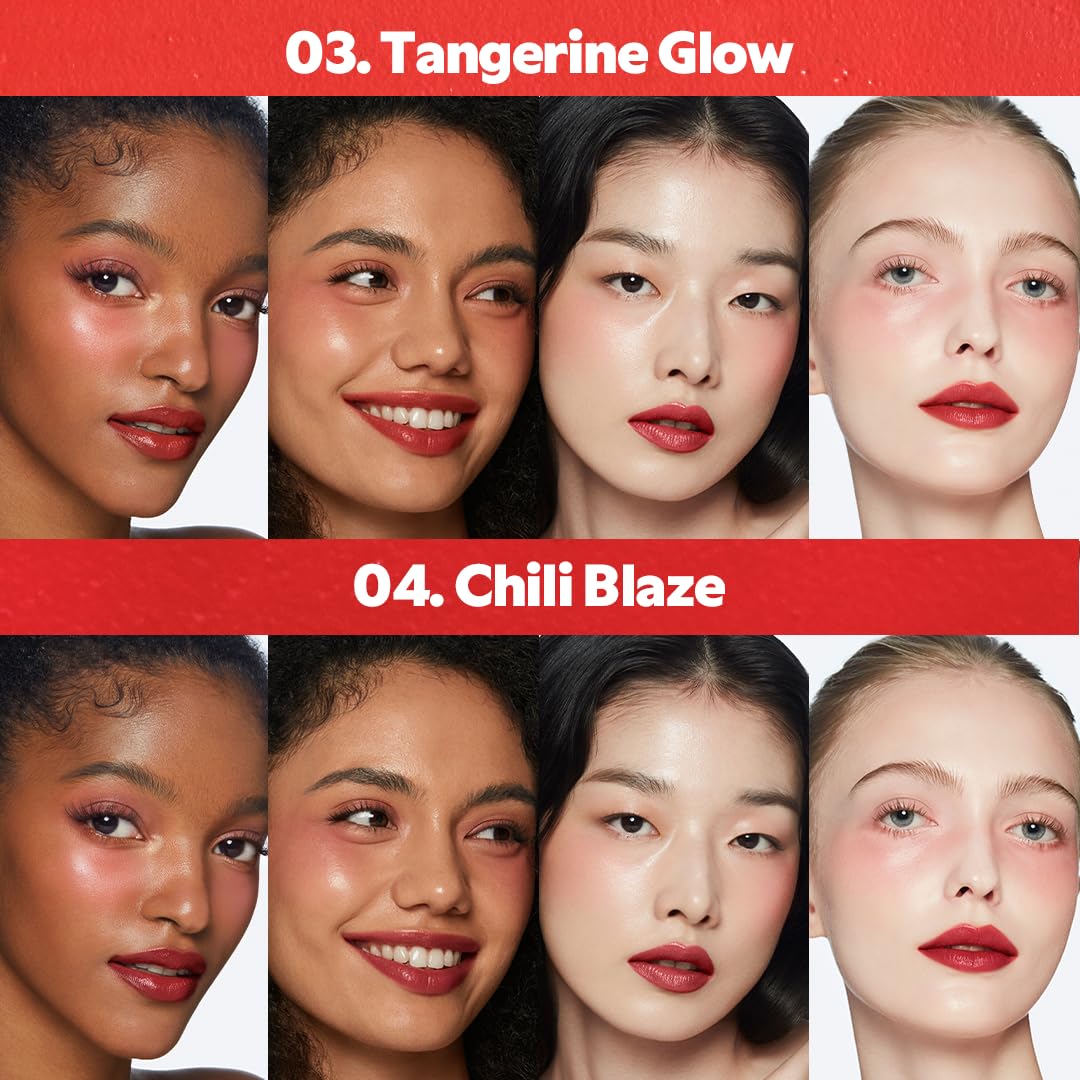 TIRTIR Mood Glider Lip & Blush Stick | Multi Use for Lip and Cheek with Creamy Buildable Texture