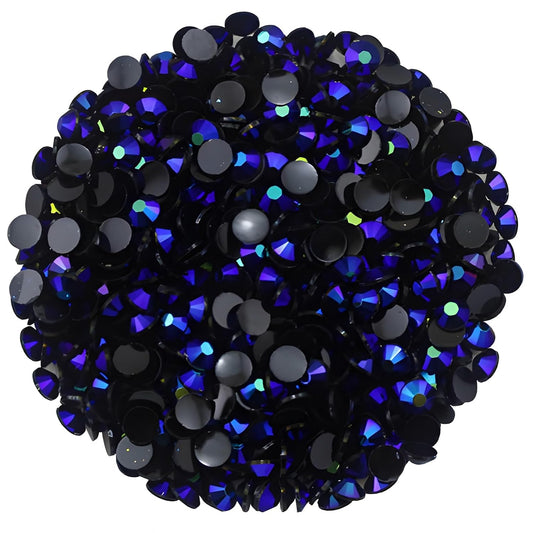 4500 Pcs SS12 3mm AB Flatback Rhinestones for Nails Art Crafts Glitter Round Shine Gems Crystals