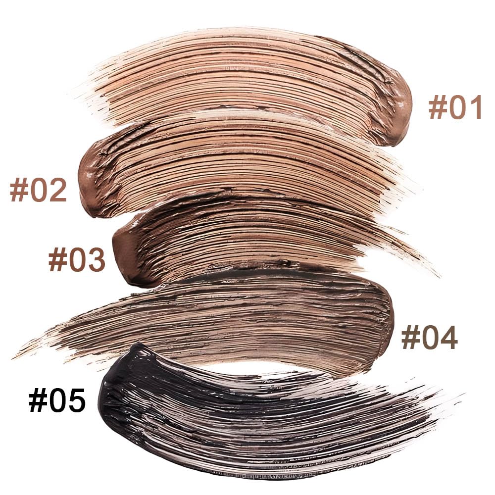 Kaely 2Pcs Eyebrow Gel Waterproof,Longwear Tinted Eye Brow Mascara,Eyebrow Color Makeup kit,maquillaje gel para cejas a prueba de agua,Long Lasting Eyebrows Vegan cosmetics,01 Blonde