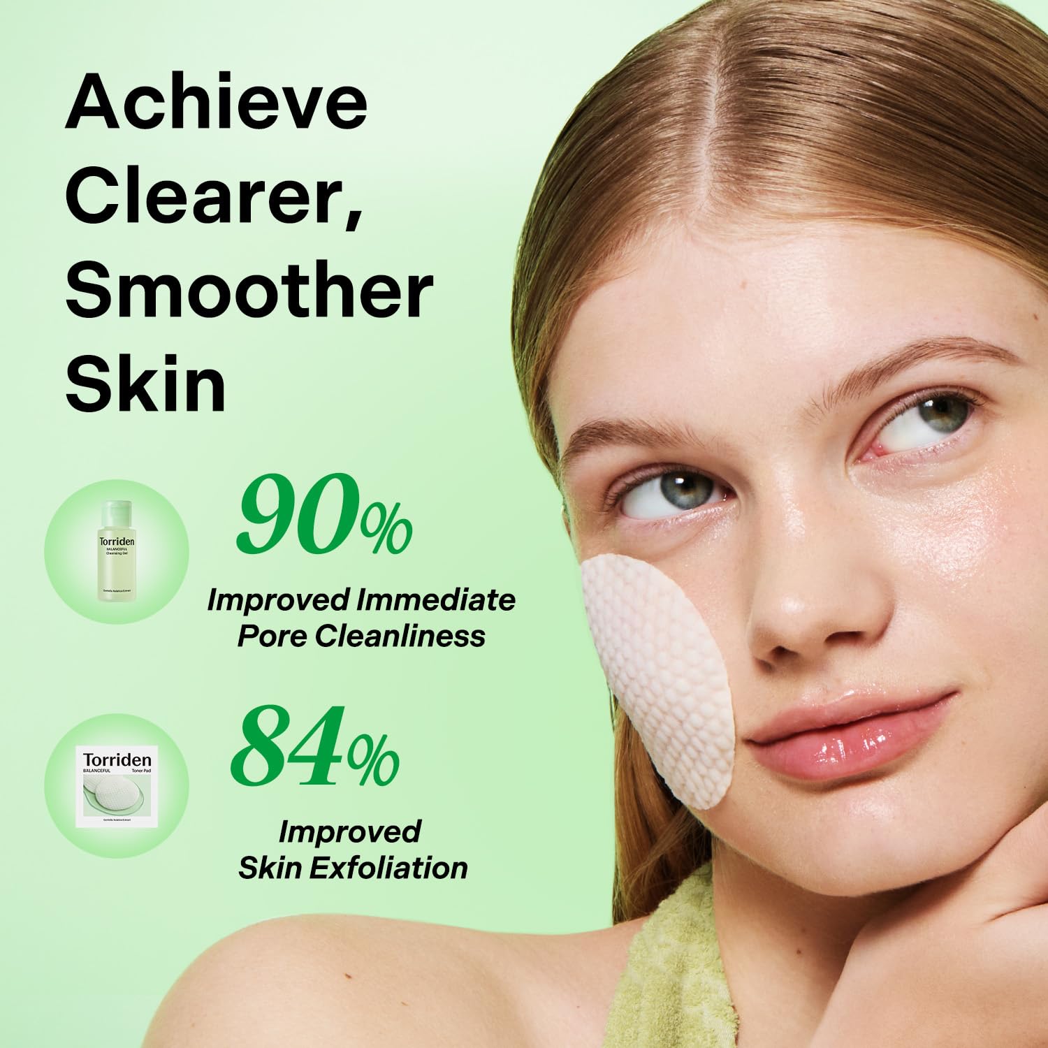 Torriden BALANCEFUL Cica Trial Kit, 5D Cica Infused Daily Skincare Kit - 4 Step Regimen with