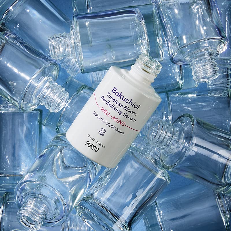 PURITO Bakuchiol Timeless Bloom Revitalizing Serum 30ml / 1.01 fl. oz. Vegan & Cruelty-Free