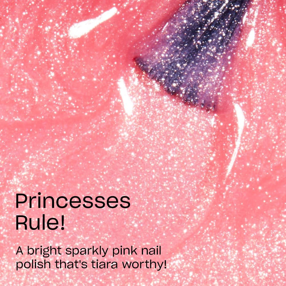 OPI Nail Lacquer Princesses Rule! | Sheer Soft Pink Shimmer Chip Resistant Nail Polish | Vegan