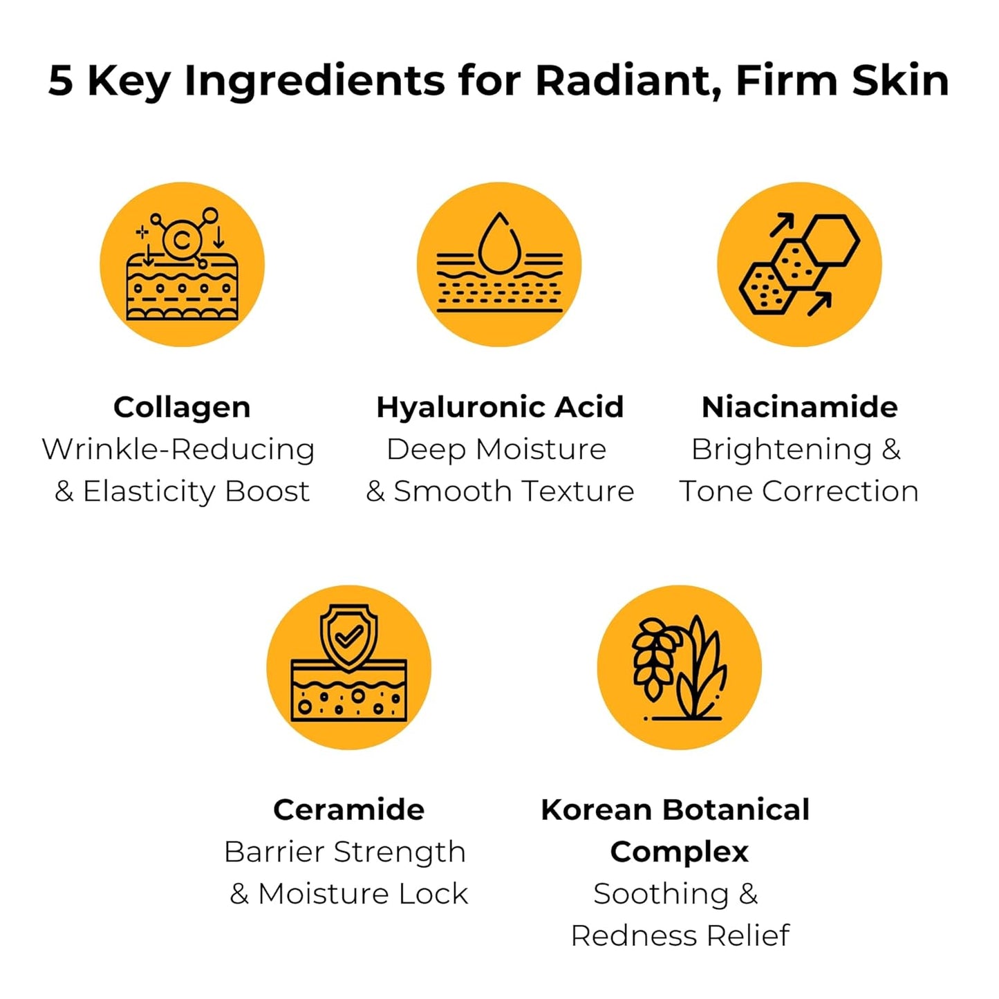 BMBCO 24K Gold Firming Cream – Anti-Aging Moisturizer with Collagen & Hyaluronic Acid | Wrinkle Repair for Face, Neck & Eyes | Korean Skincare – 50ml / 1.69 fl oz