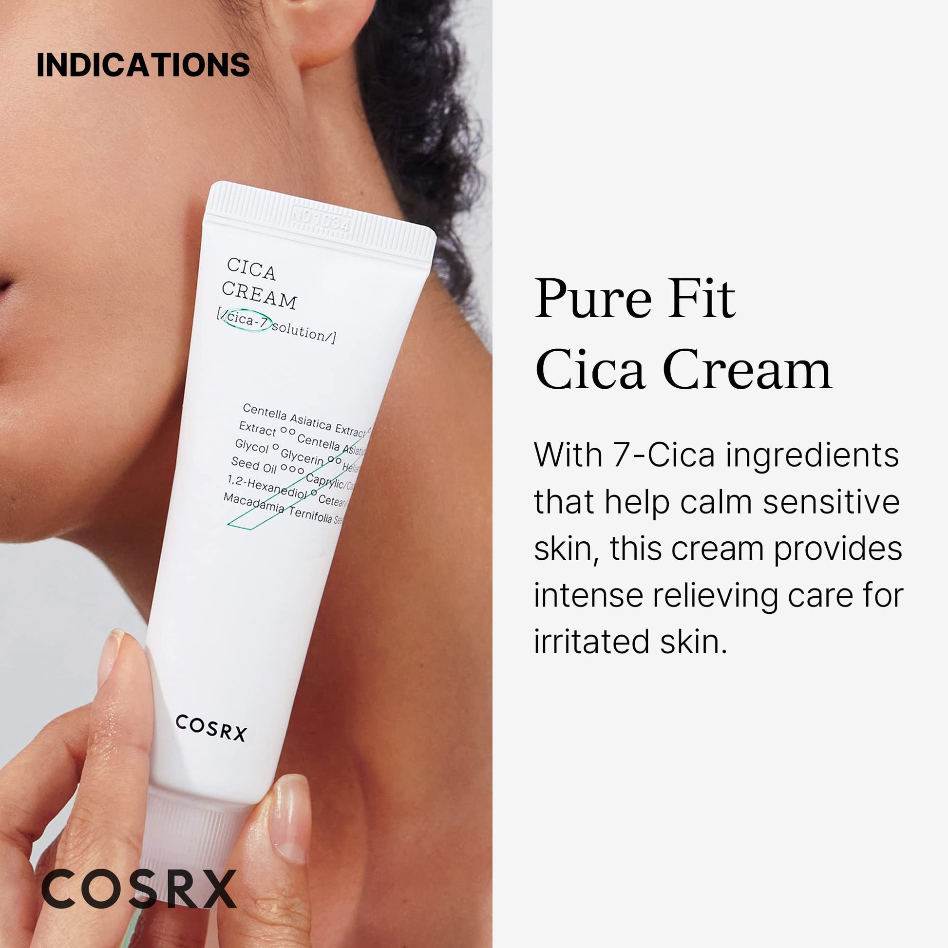 COSRX Pure Fit CICA Face Moisturizer for Acne-Prone Skin,1.69 fl.oz