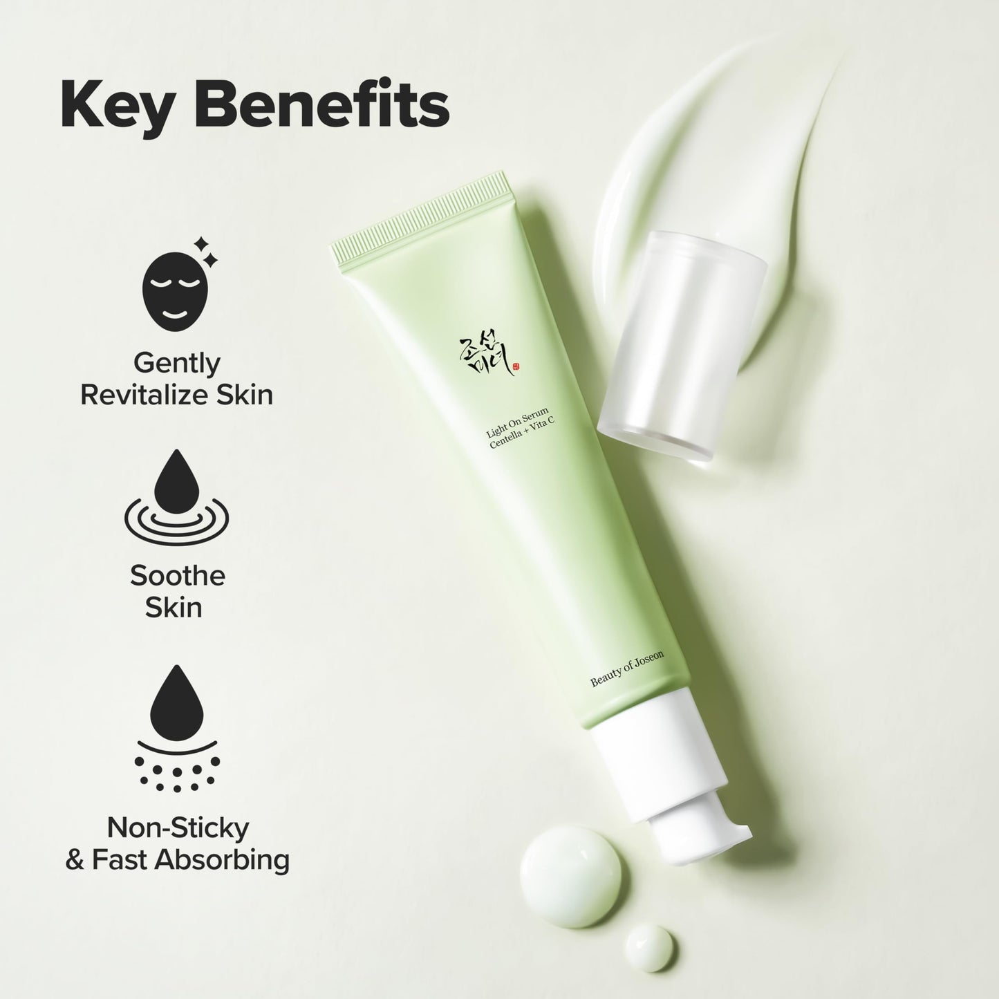 Beauty of Joseon Light On Serum Vitamin C Centella Dark Spot Fine Lines Pigmentation Correcting
