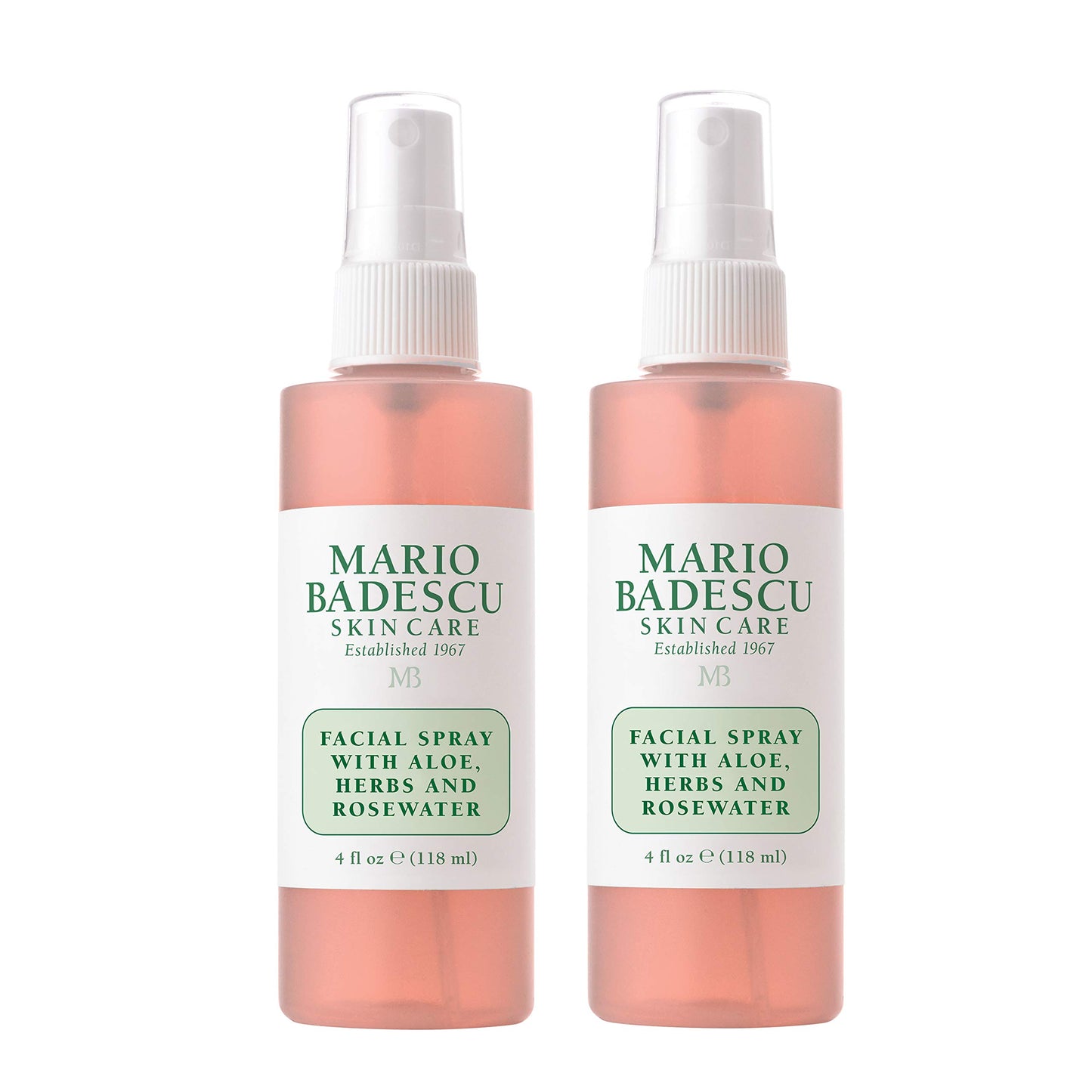 Mario Badescu Facial Spray with Aloe, Herbs and Rose Water for All Skin Types, Face Mist that