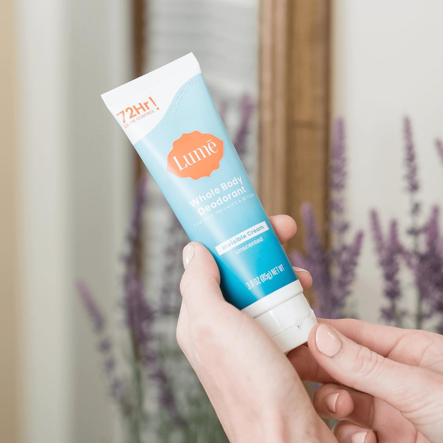 Lume Whole Body Deodorant - Cream Tube - 3 oz (Unscented)