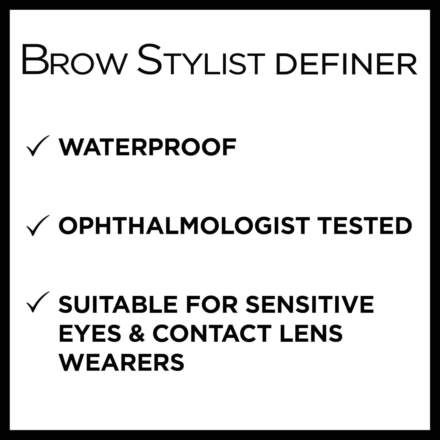 L'Oreal Brow Stylist Definer Waterproof Eyebrow Pencil, Light Brunette 0.003 Ounce (1 Count)