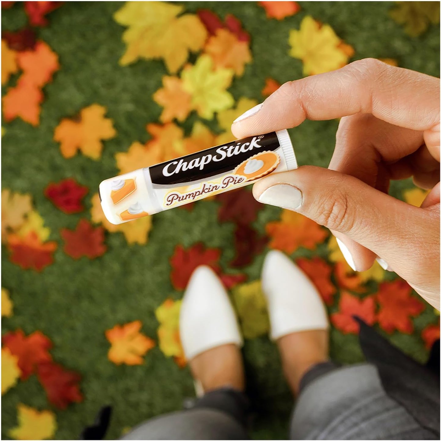 ChapStick Bulk Lip Balm, Holiday Variety 3-Packs x 6 (18 Sticks) – Candy Cane, Sugar Cookie, and Pumpkin Pie Flavored Lip Moisturizers, Stocking Stuffers, 0.15 Oz Ea