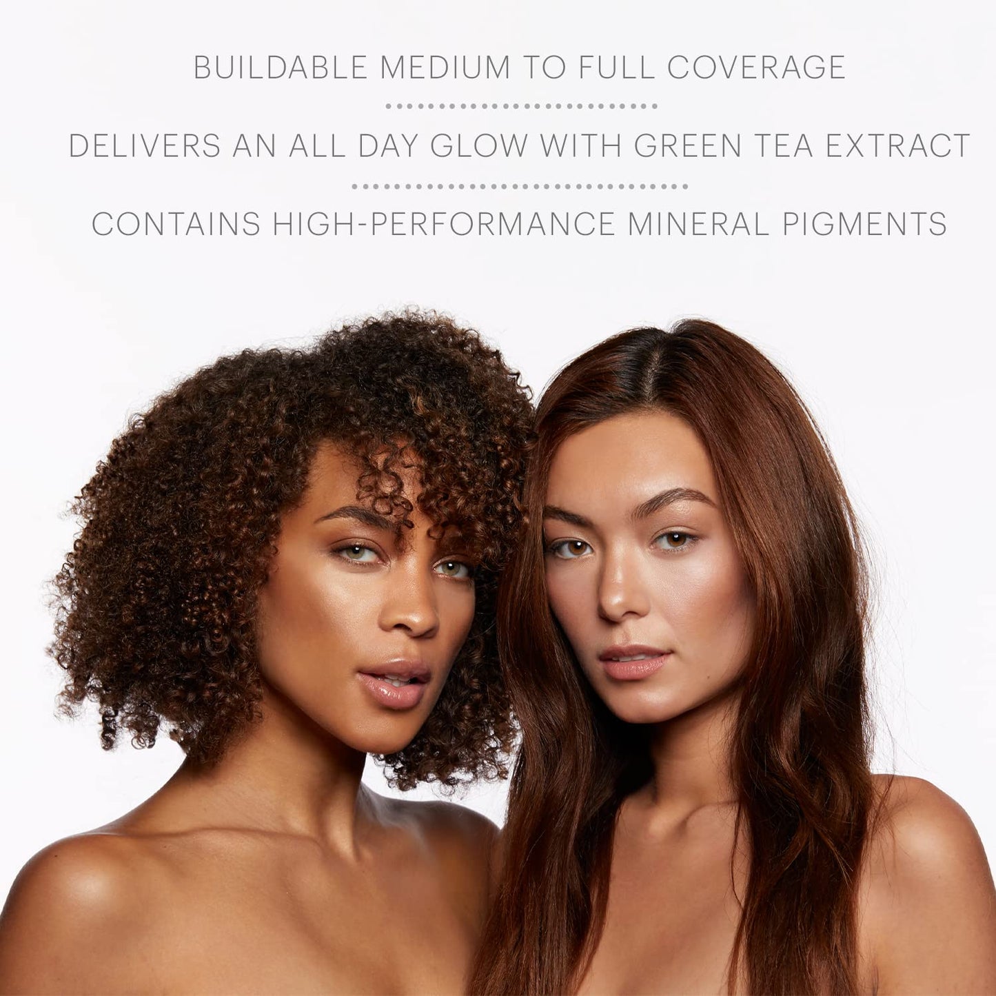 Glo Skin Beauty Satin Cream Foundation Makeup for Face, Cocoa Light - Full Coverage, Semi Matte Finish, Conceal Blemishes & Even Skin Tone