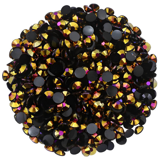 4500 Pcs SS12 3mm AB Flatback Rhinestones for Nails Art Crafts Glitter Round Shine Gems Crystals