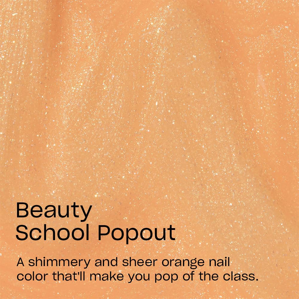 OPI Nail Lacquer Beauty School Popout | Sheer Paster Orange Shimmer