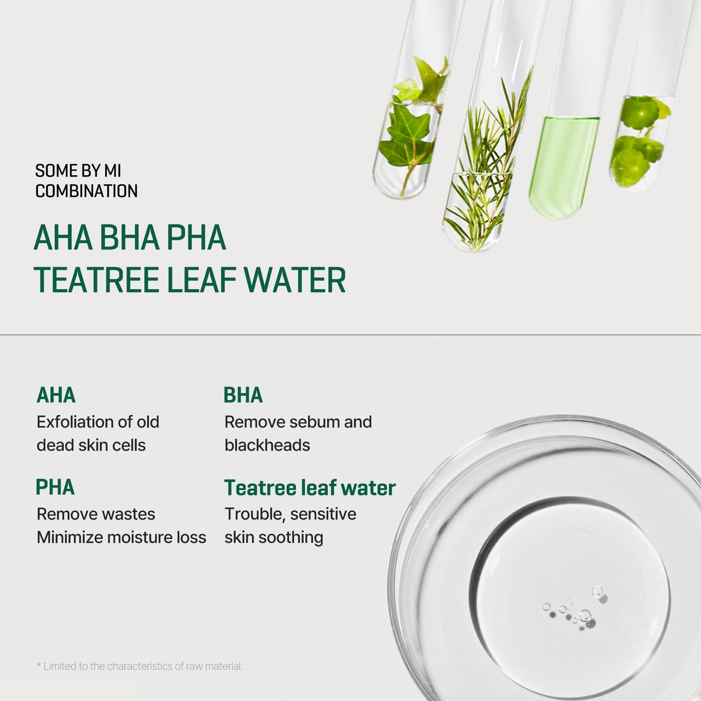 SOME BY MI AHA BHA PHA 30Days Starter Kit - Toner 1.01Oz, Serum 0.33Oz, Cream 0.7Oz, Cleansing Bar
