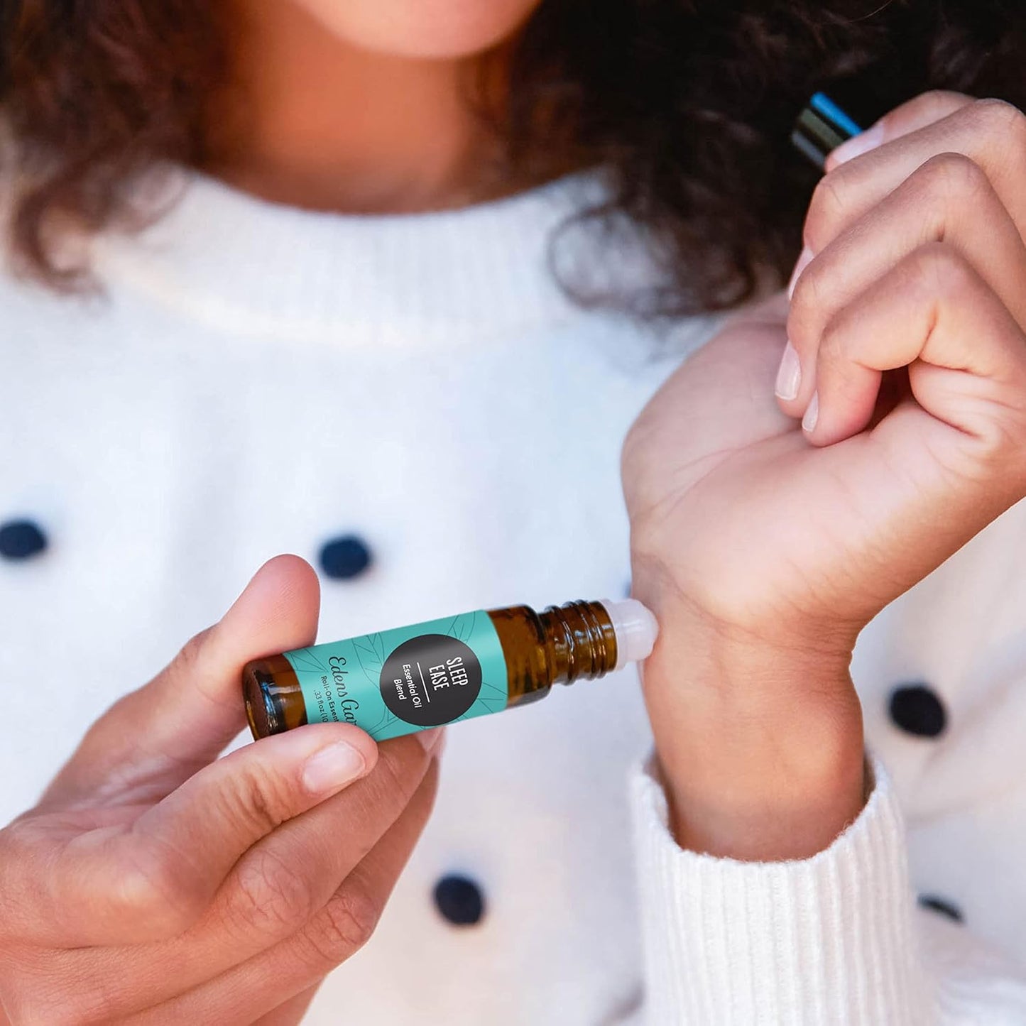 Edens Garden Sleep Ease Essential Oil Roll-On Blend- 100% Pure Premium Grade, Natural, Therapeutic, Aromatherapy, Kid & Skin Safe, The Best for Body, Travel, Relaxation Pre-Diluted 10 ml (.33 fl oz)
