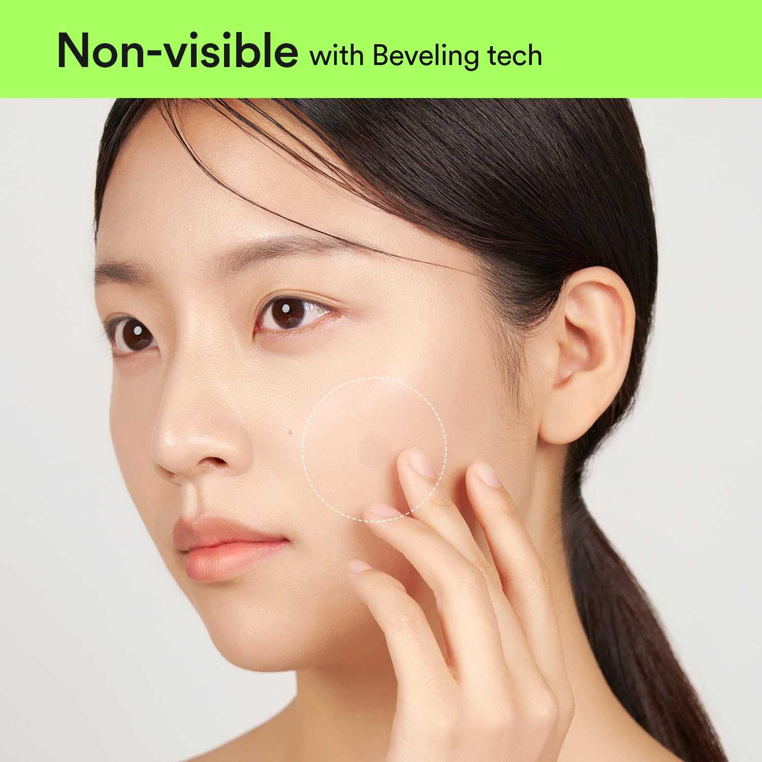 Abib Heartleaf Calming Spot Patch 2 Sizes 78 Patches, Waterproof Pimple Patches for Face