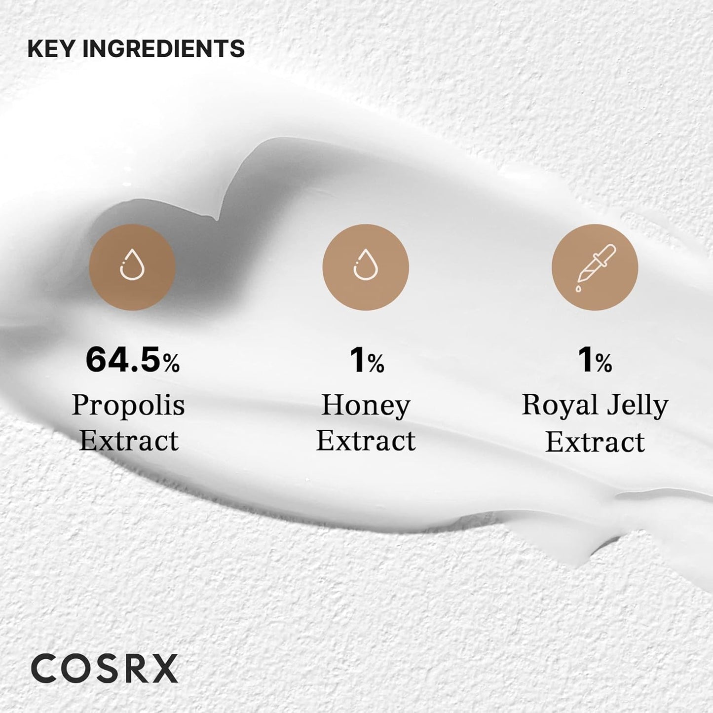 COSRX Full Fit Propolis Light Cream, 2.19 Fl.oz / 65ml, Propolis 64.5%, Hydrating Daily Day and Night Moisturiser, Korean Skin Care, Not Tested on Animals, Paraben Free