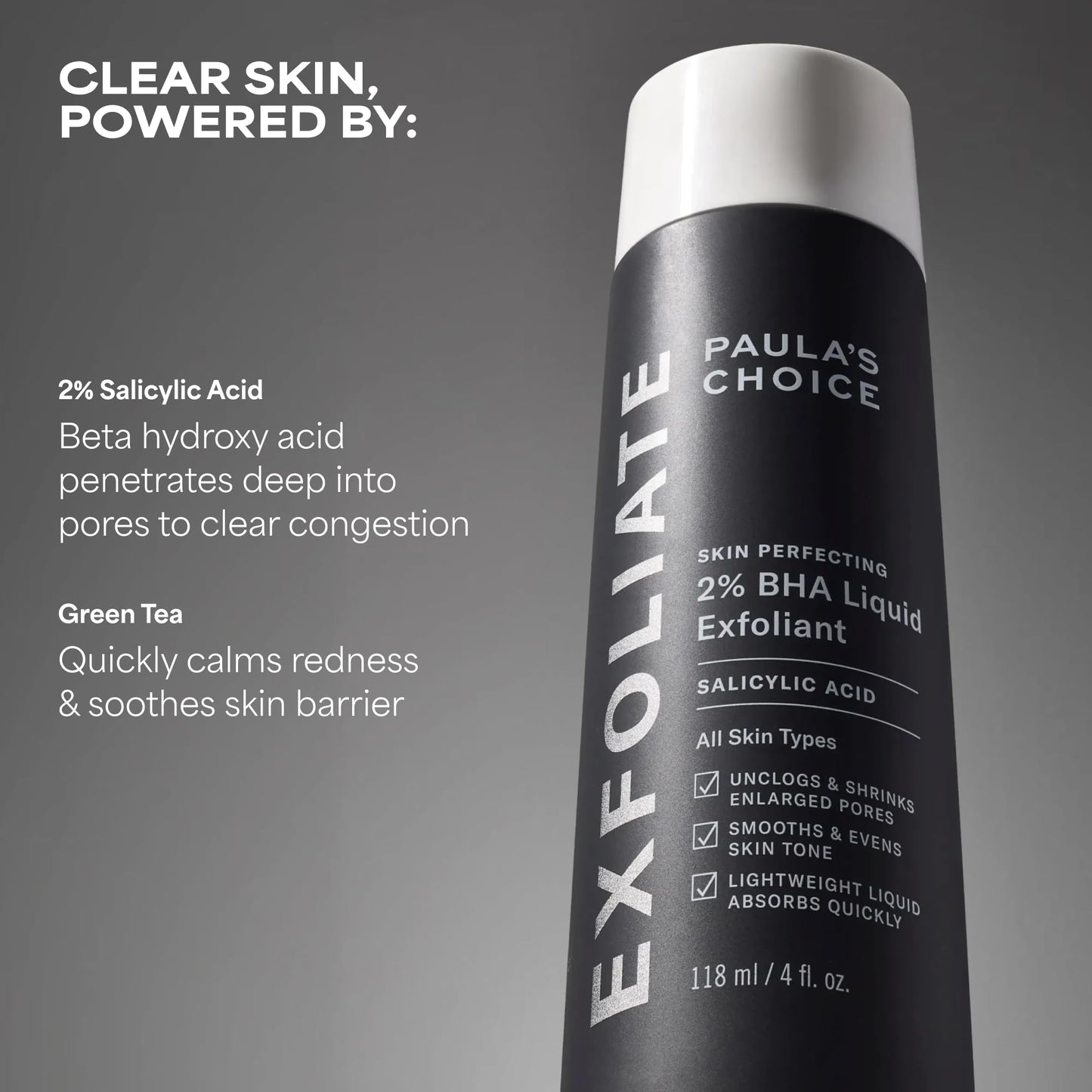 Paula's Choice SKIN PERFECTING 2% BHA Liquid Exfoliant, 5 Fl Oz (Pack of 2)