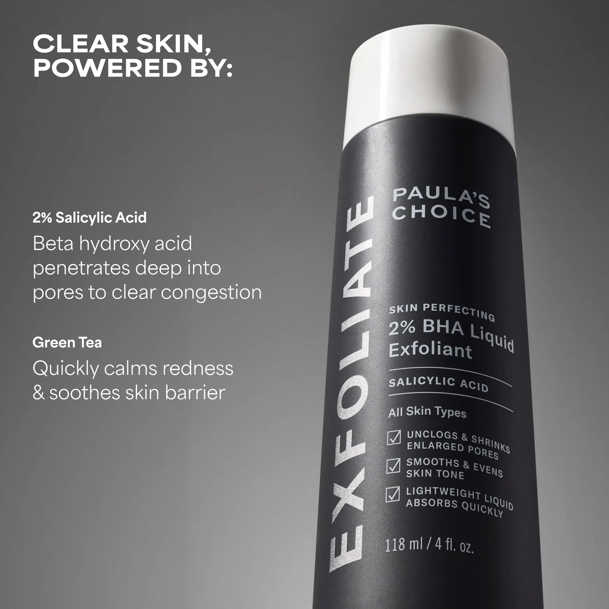 Paula's Choice SKIN PERFECTING 2% BHA Liquid Exfoliant, 5 Fl Oz (Pack of 2)