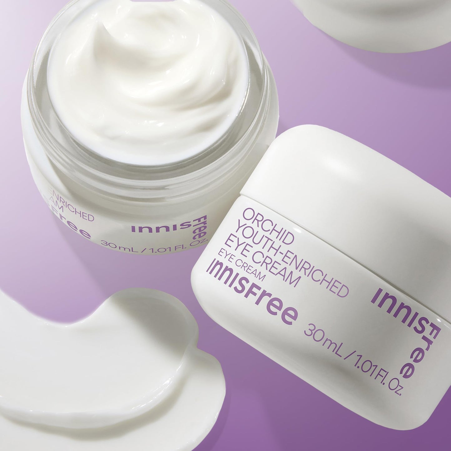 innisfree Orchid Youth-Enriched Eye Cream | Korean Firming Eye Treatment to Smooth Fine Lines |