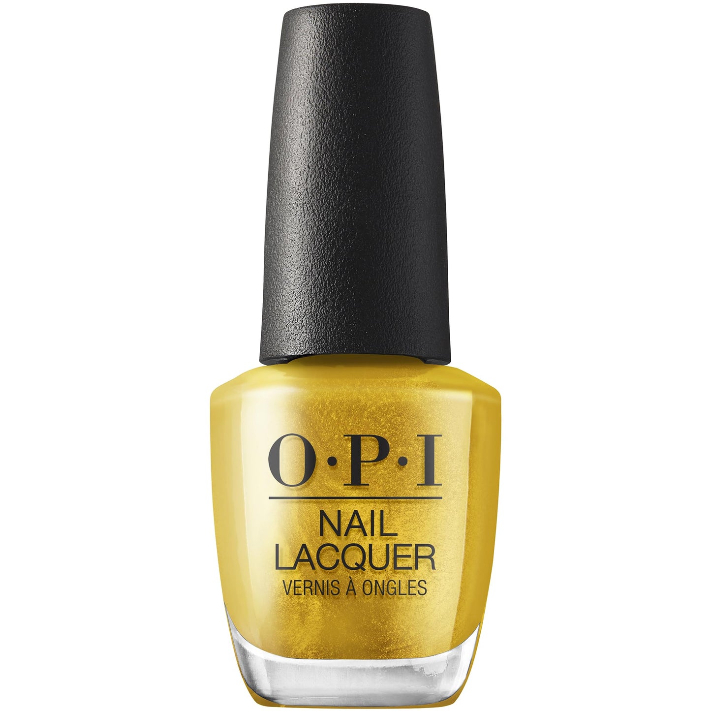OPI Nail Lacquer Metallic Rewind | Opaque Bright Gold Metallic Nail Polish