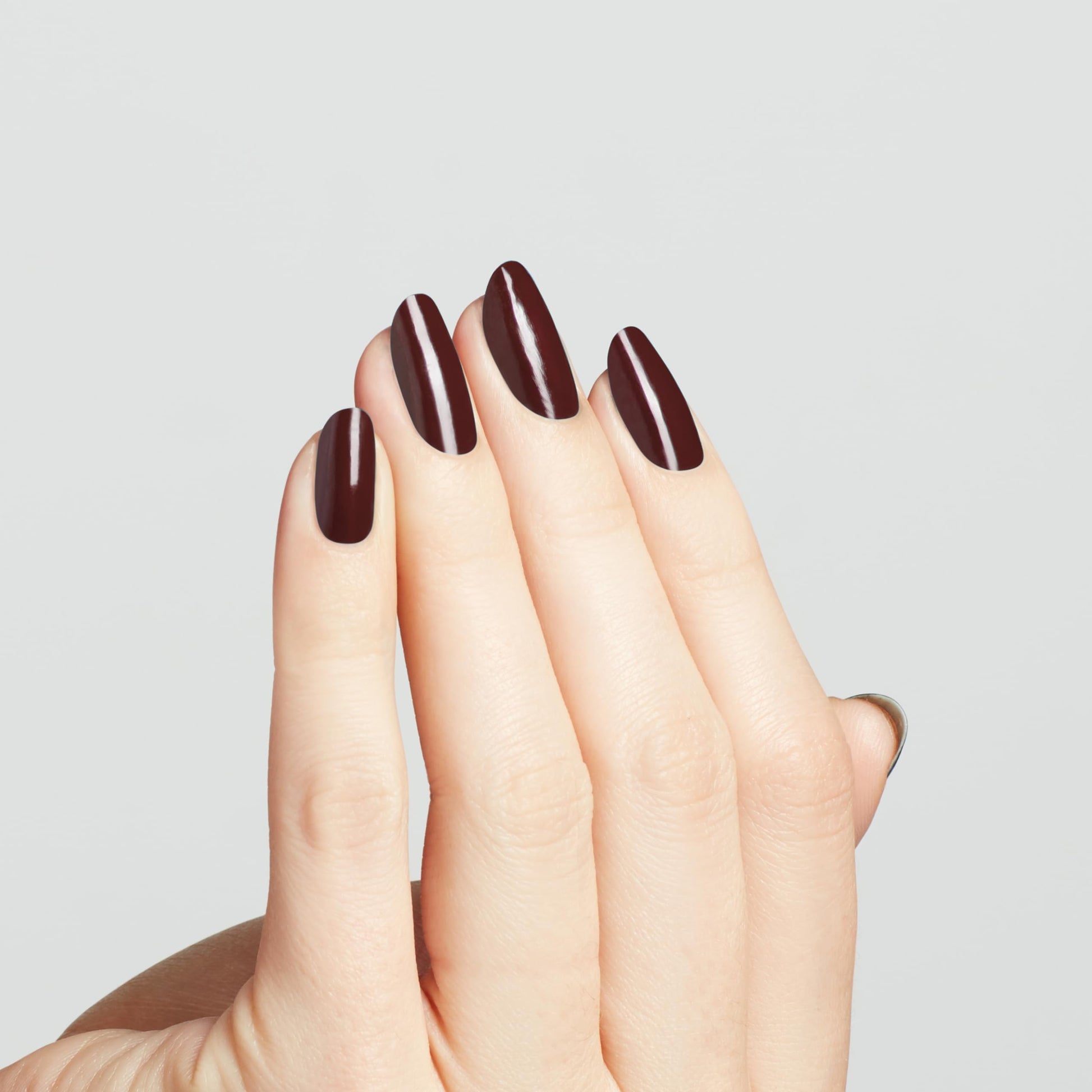 OPI Nail Lacquer Complimentary Wine | Opaque Dark Red Nail Polish