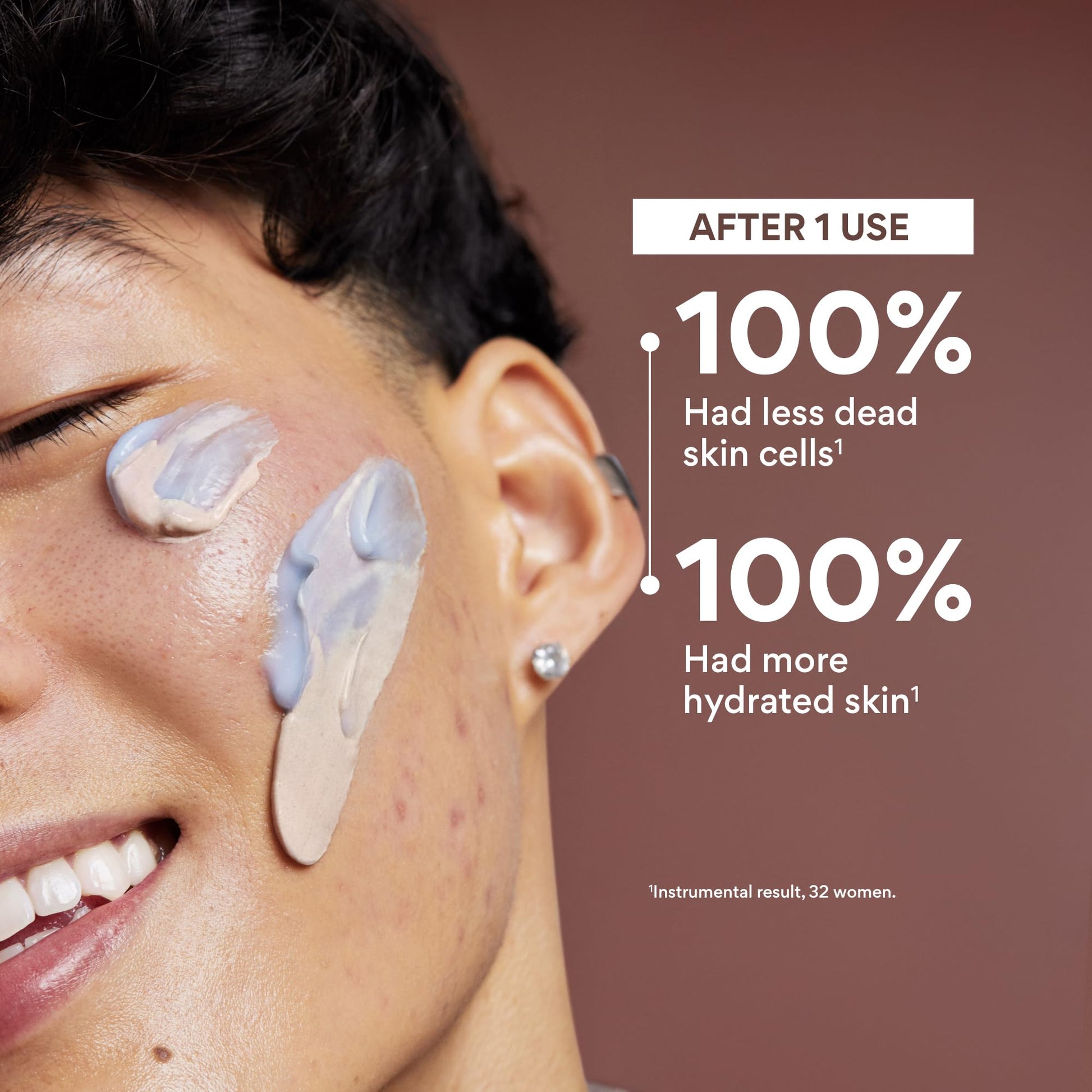 Innisfree Volcanic Swirl Pore Mask | 2-in-1 Korean Mask with AHA and Hyaluronic Acid for Oily Skin