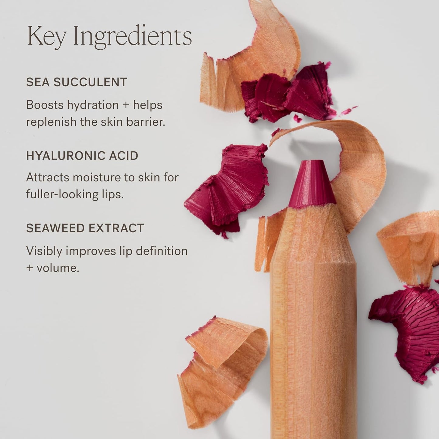 ILIA - Lip Sketch Hydrating Crayon | Hydrate, Plump, Smooth, Strengthen | Long Lasting up to 12-Hours, Bleed-Resistant, Soft-Matte | Barrier-Building, Non-Toxic, Cruelty-Free (Night Bloom)