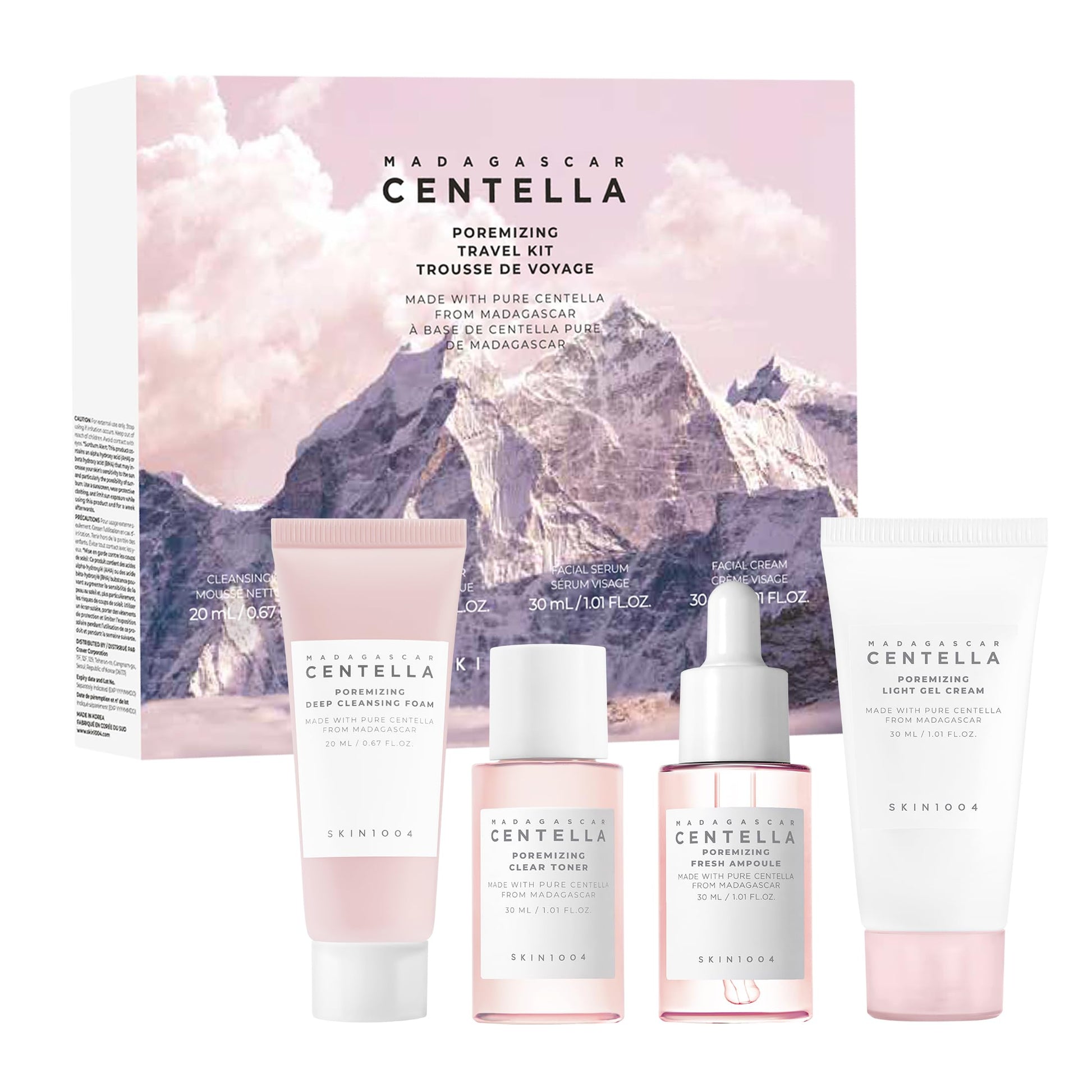 SKIN1004 Madagascar Centella Poremizing Travel Kit