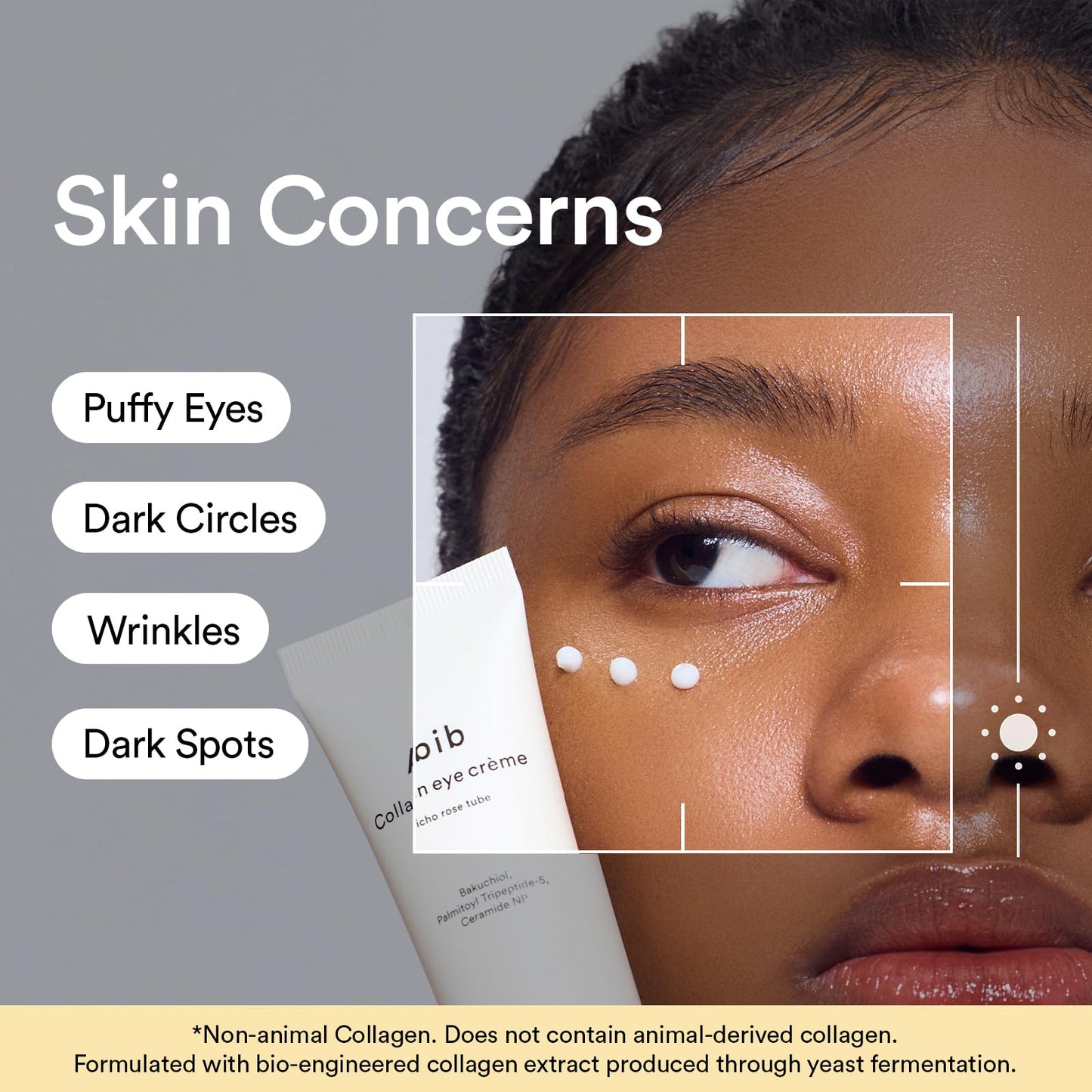 Abib Non-animal Collagen Eye Cream Jericho Rose Tube, 1.01 fl. oz.(30 mL), Anti-Aging Eye Cream