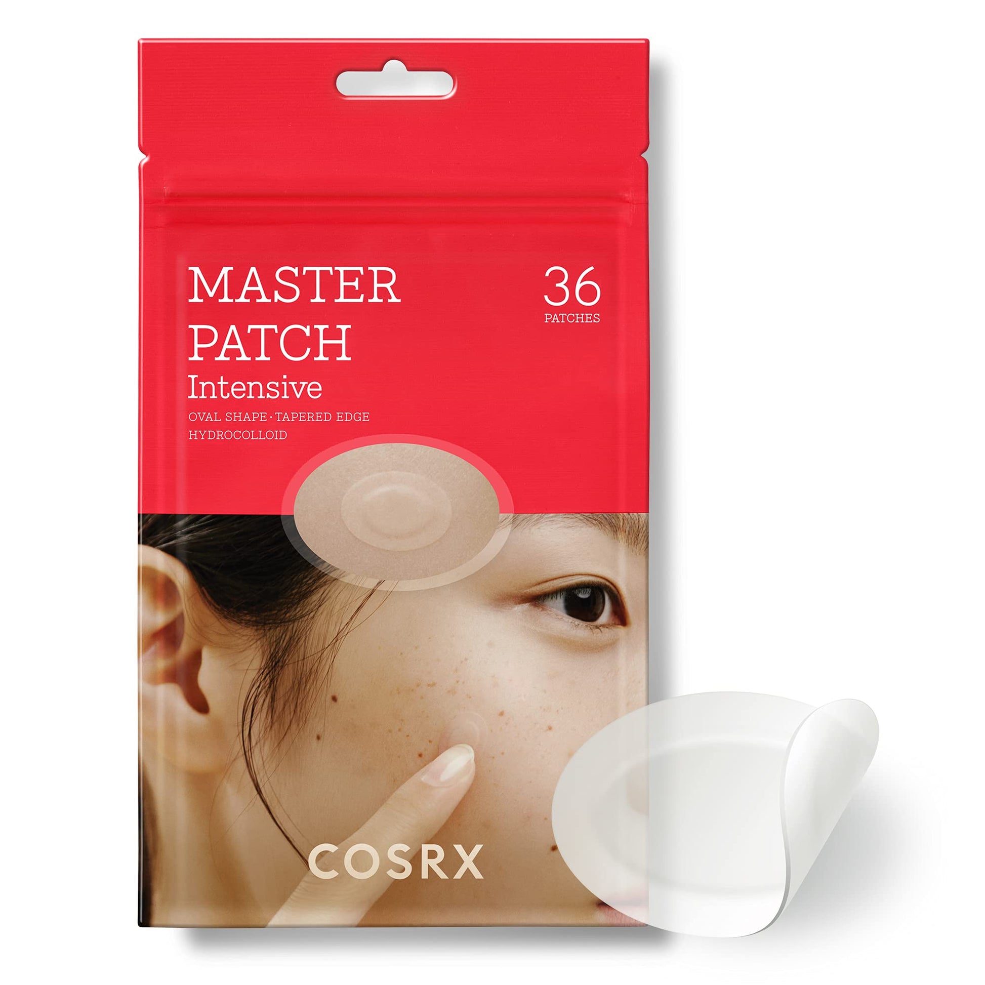 COSRX Master Patch Intensive, Oval-Shaped Pimple Patches (36 Counts)