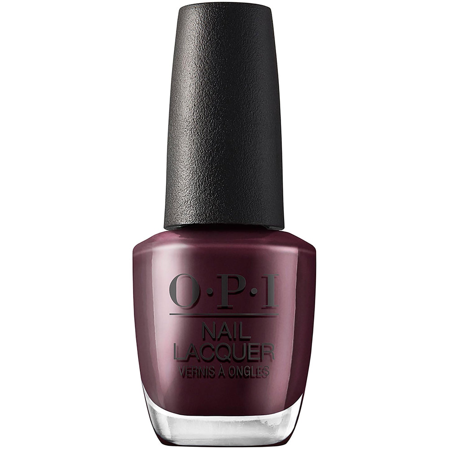 OPI Nail Lacquer Complimentary Wine | Opaque Dark Red Nail Polish