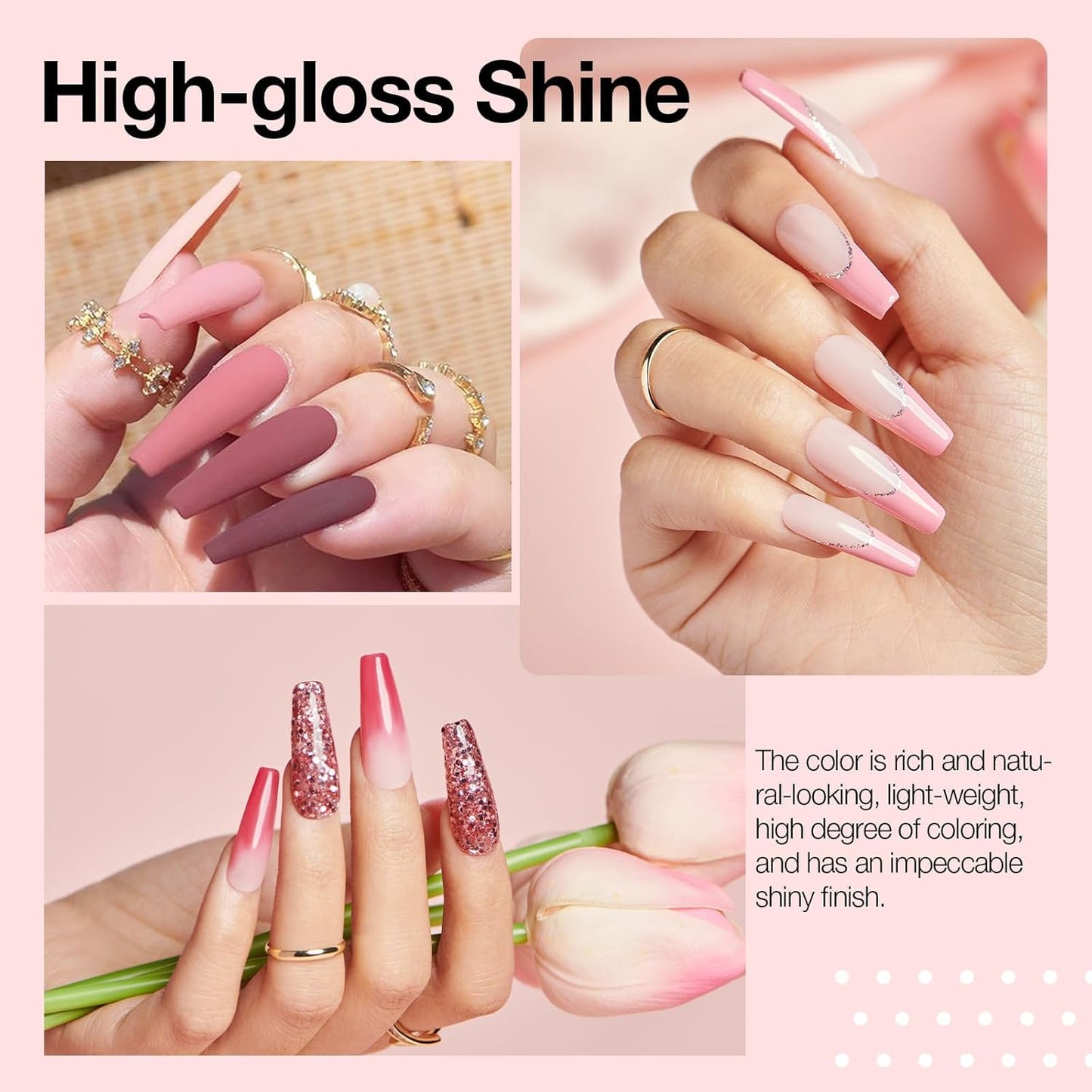 AZUREBEAUTY 31 Pcs Dip Powder Nail Kit Starter 20 Colors Clear Nude Pink Brown Glitter All Season Acrylic Dipping Powder Liquid Set with Top/Base Coat Activator for French Nail Art DIY Salon Gift