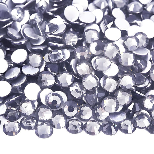 Flatback Rhinestones Round Gems for Nails Art and Crafts 1250Pcs SS20 5mm Glitter Crystals Stone