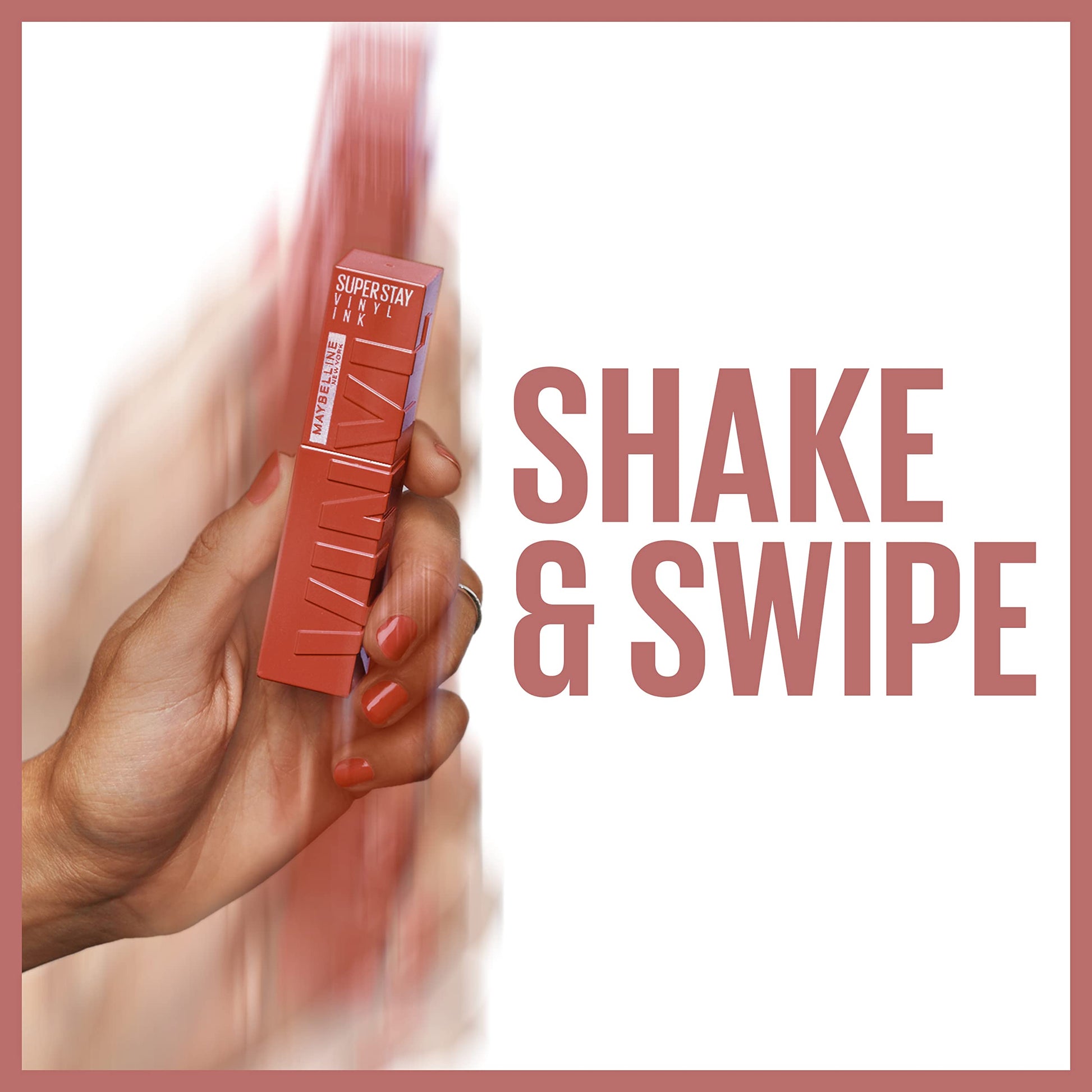 Maybelline Super Stay Vinyl Ink Longwear No-Budge Liquid Lipcolor Makeup, Highly Pigmented Color