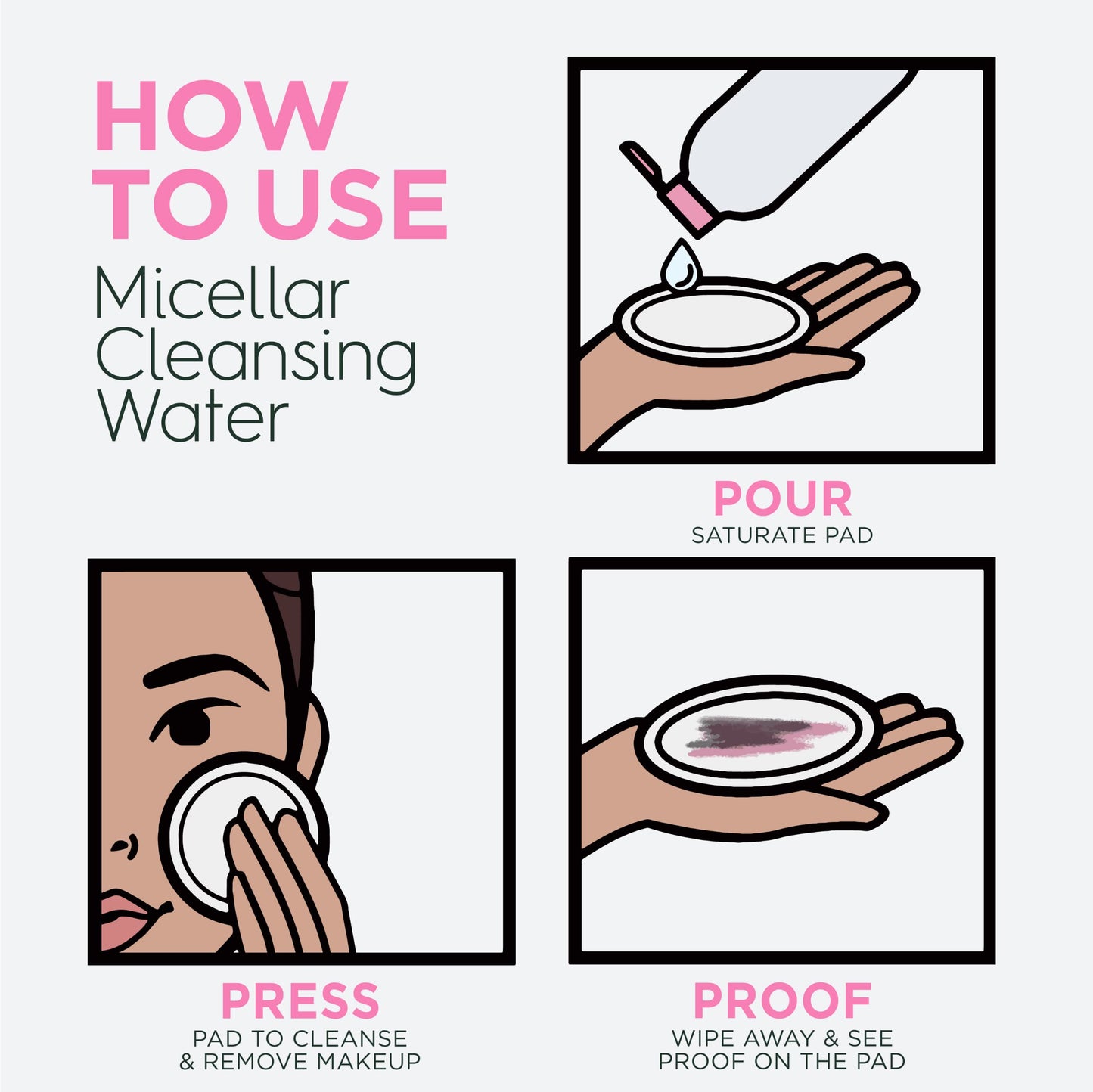 Garnier Micellar Cleansing Water, All-in-1 Makeup Remover and Facial Cleanser, For All Skin Types