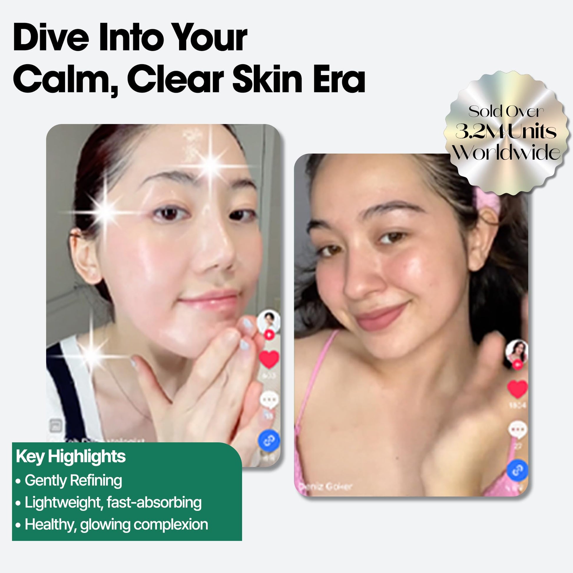 SOME BY MI AHA BHA PHA 30 Days Miracle Cream - Pack of 2 - Mild Refining & Centella Face