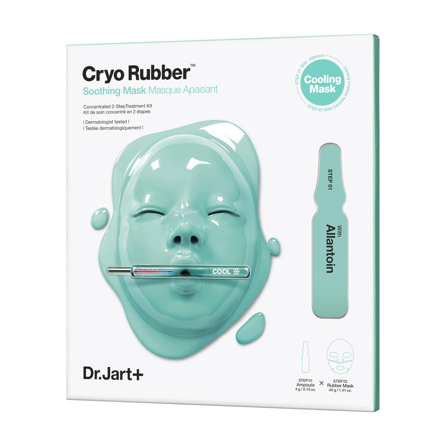 Dr.Jart+ Cryo Rubber Soothing Korean Face Mask | Hydrates and Reduces Redness | Korean Skin Care |