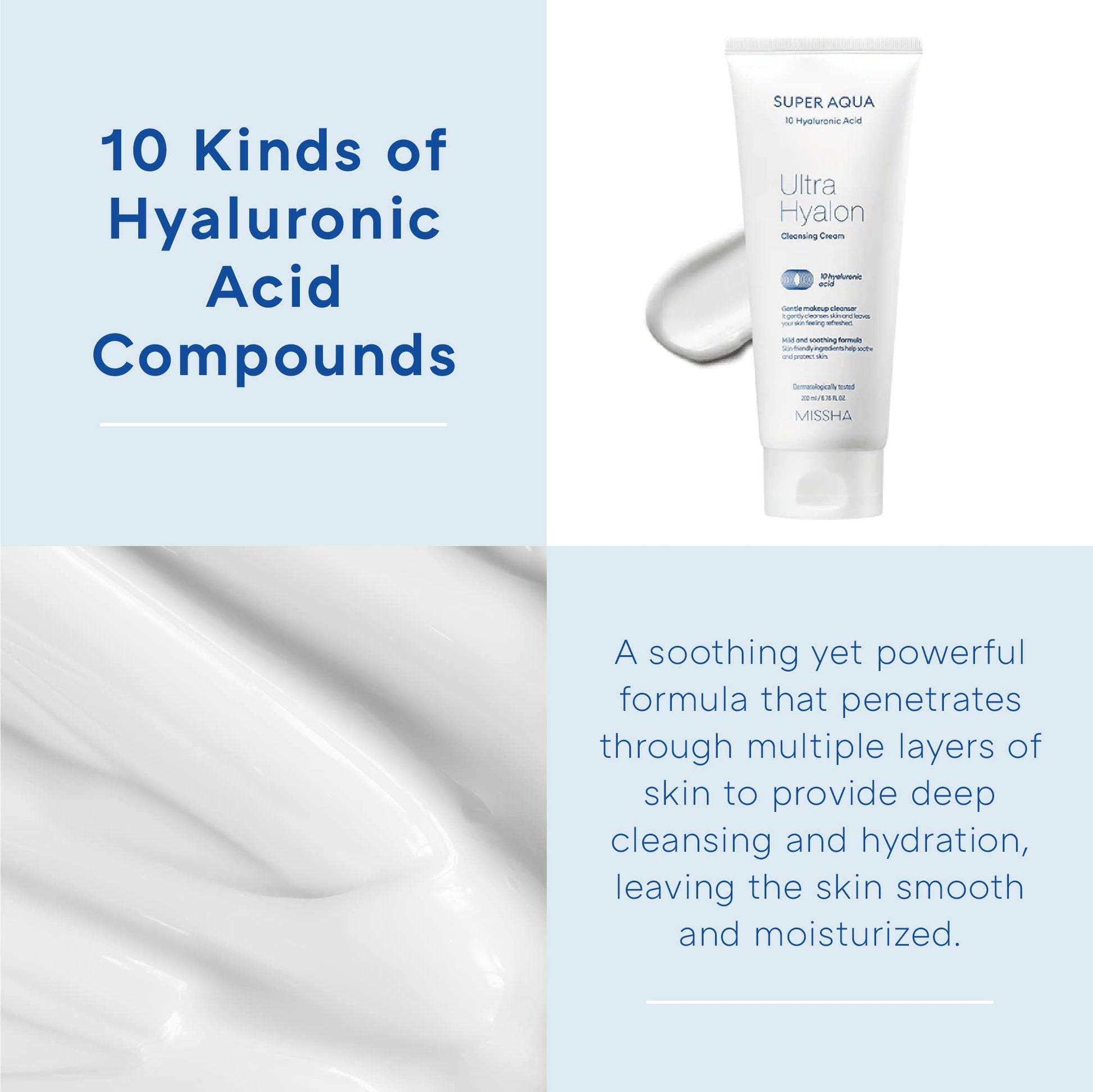 MISSHA Super Aqua Ultra Hyalron Cleansing Cream