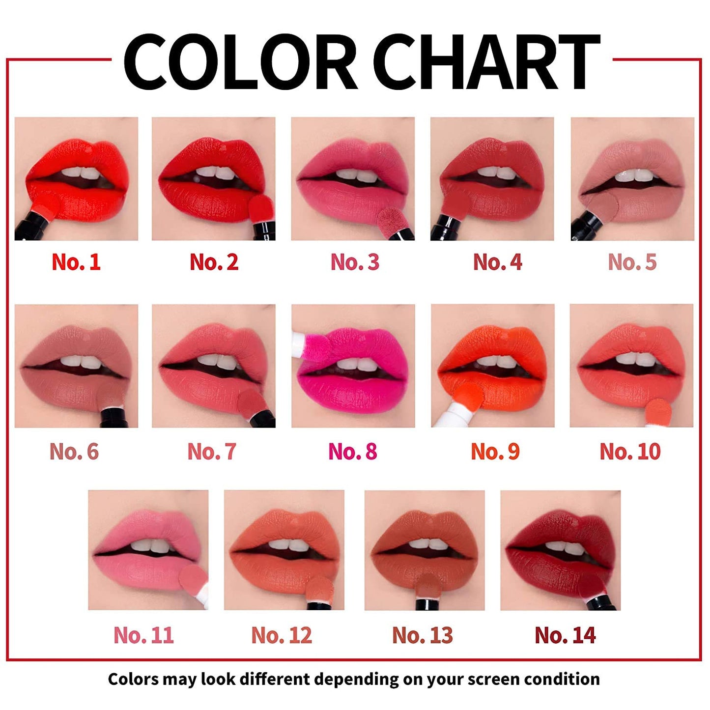 PASSIONCAT Long Lasting Lip Stain for Lips and Cheek Tint | High Pigment Color | lightweight Matte Finish | Weightless | Full Coverage | Twist Velvet Tint #4 (No.4)