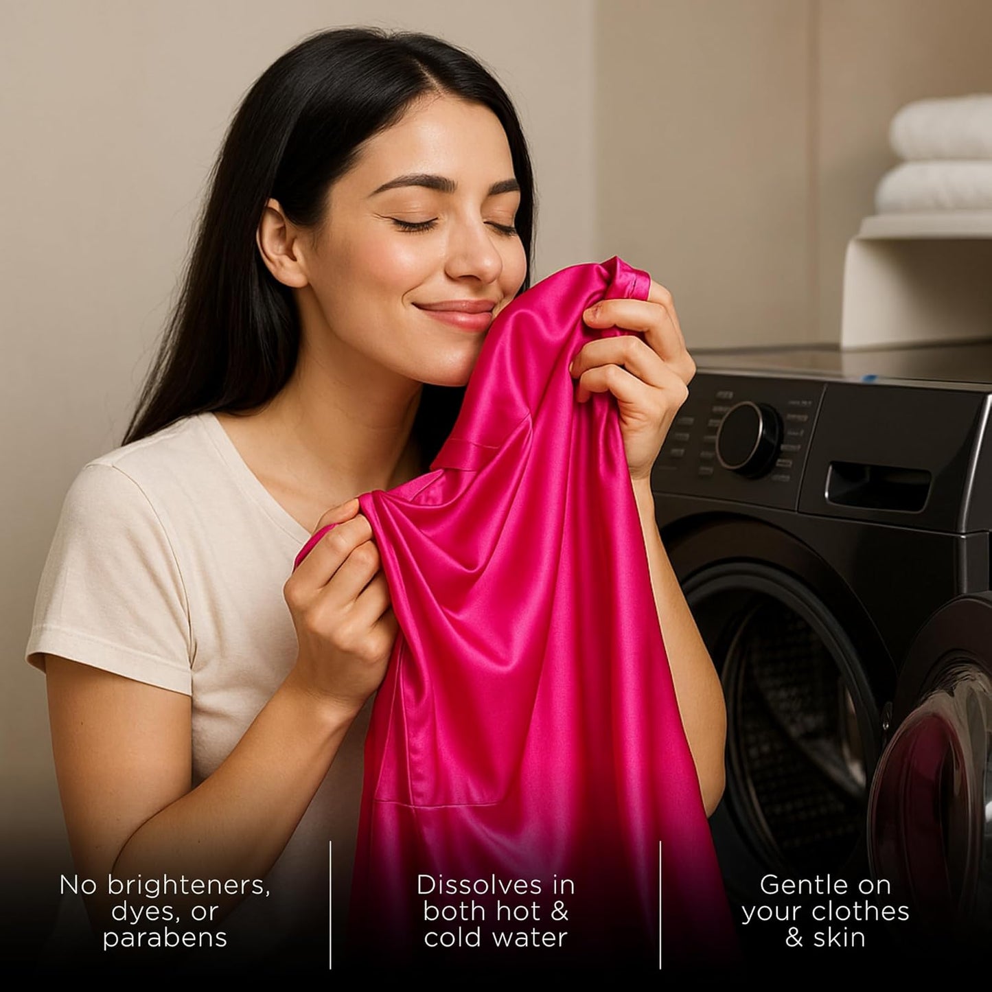 Luxury Goddess Laundry Wash Detergent (64 Oz) – Women Laundry Detergent Infused With Luxurious Scent Notes, Delicate Laundry Soap, Long Lasting Fragrance – Sulfate and Paraben Free