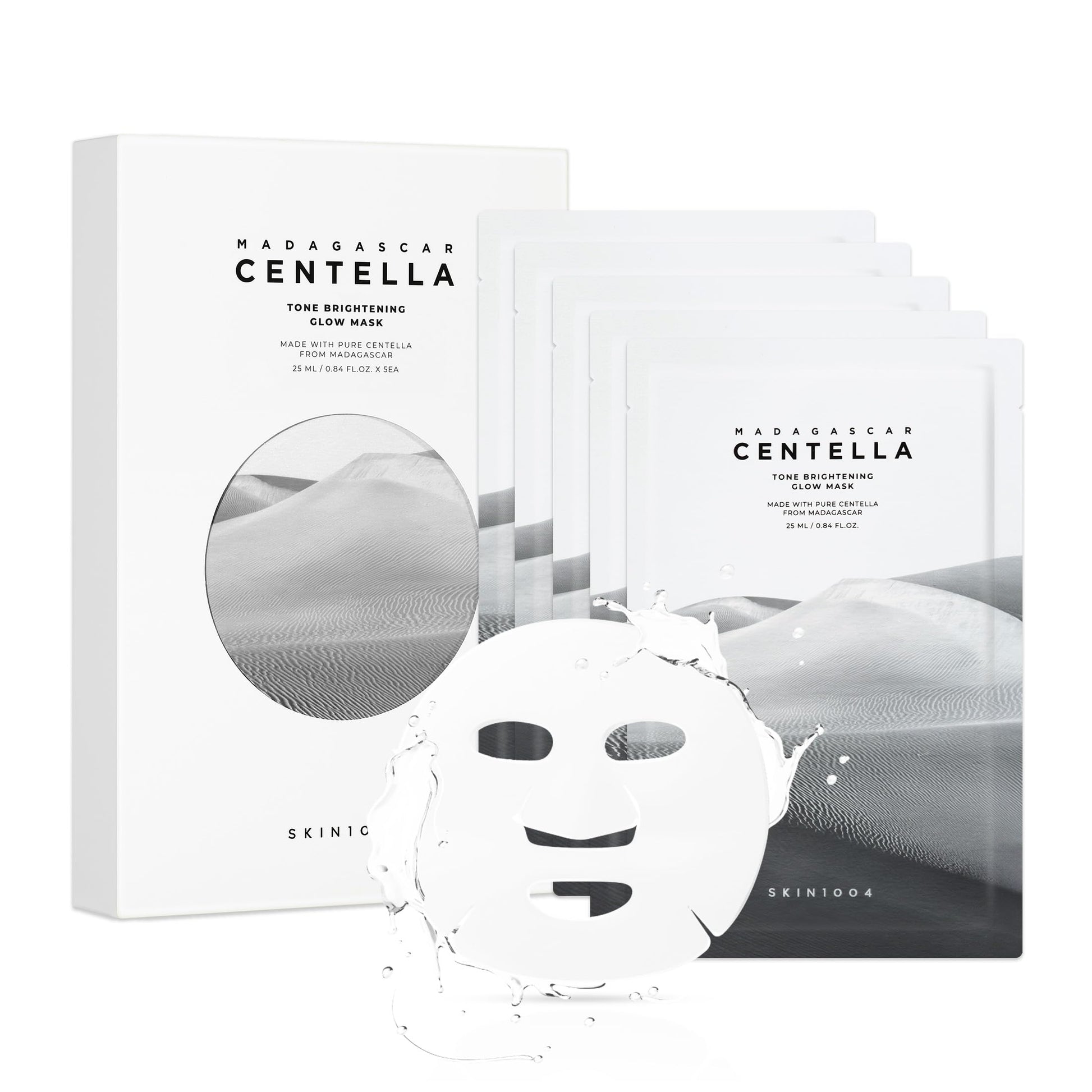 SKIN1004 Tone Balancing Mask, Face Mask Skincare for Uneven Skin Tone, Facial Sheet Mask for