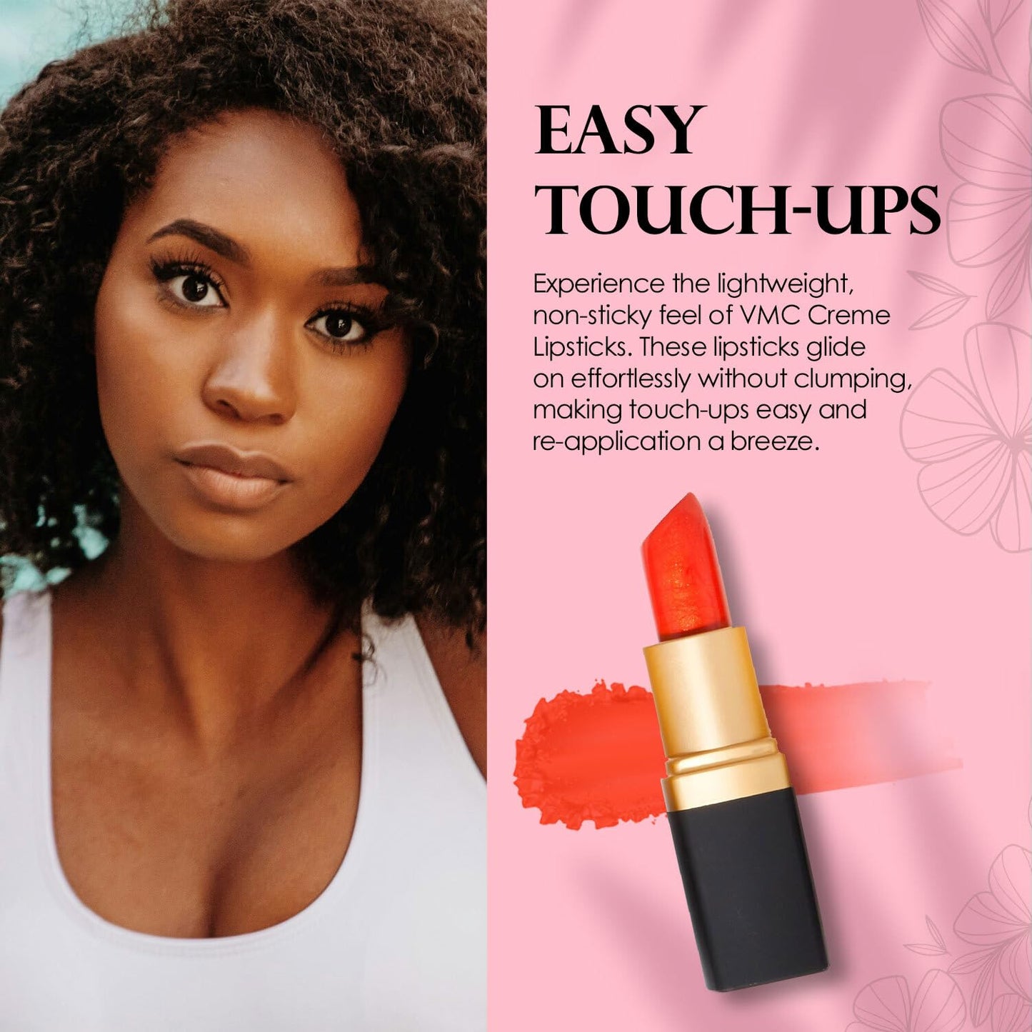 Vera Moore Cosmetics Soft Creme Lipstick - with Maximum Hydration & Moisture, Long Lasting Light Weight Opaque Color & Staying Power - Won't Feather or Fade - Fragrance & Paraben Free (Diva Orange)