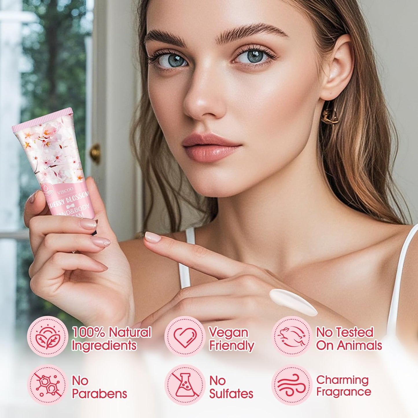 7 Pack Hand Cream Gifts Set for Women,Hand Lotion for Birthday Gifts for Women Teengirls, Bridesmaid Gifts,Thank You Gifts,Mini Moisturizing Hand Lotion Travel Size in Bulk for Dry Cracked Hands