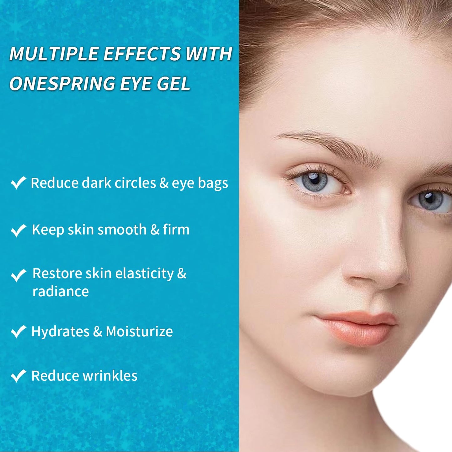 Eye Masks, Under Eye Patches for Puffiness, Retinol Collagen Eye Gel Pads, Reduce Wrinkles, Eye Bags & Dark circles - Face Mask Skincare, Anti Aging & Moisturizer, 24 Pairs